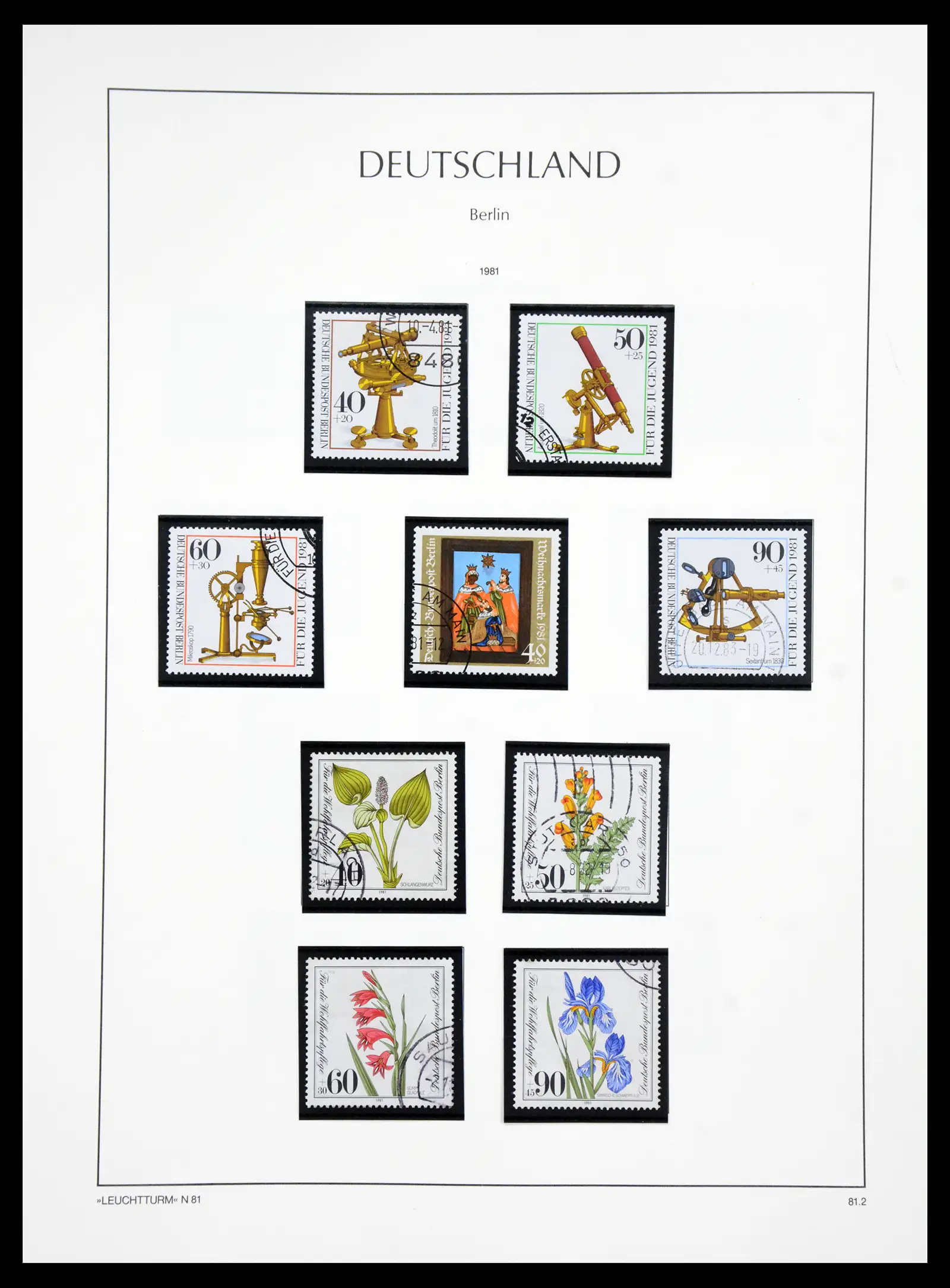 41113 0066 - Stamp collection 41113 Berlin 1948-1990 complete.
