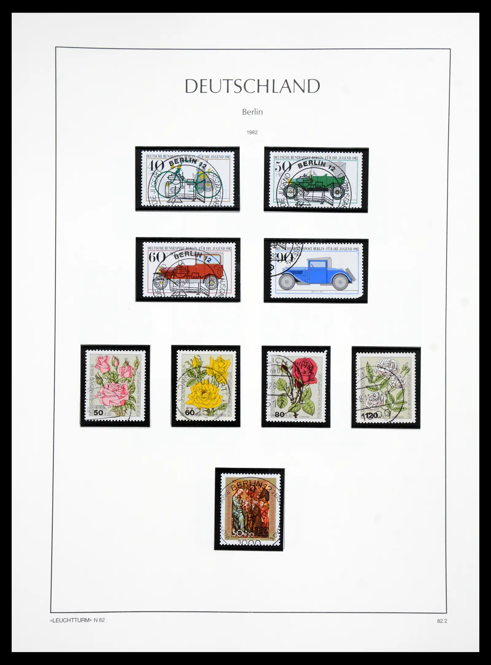 41113 0068 - Stamp collection 41113 Berlin 1948-1990 complete.