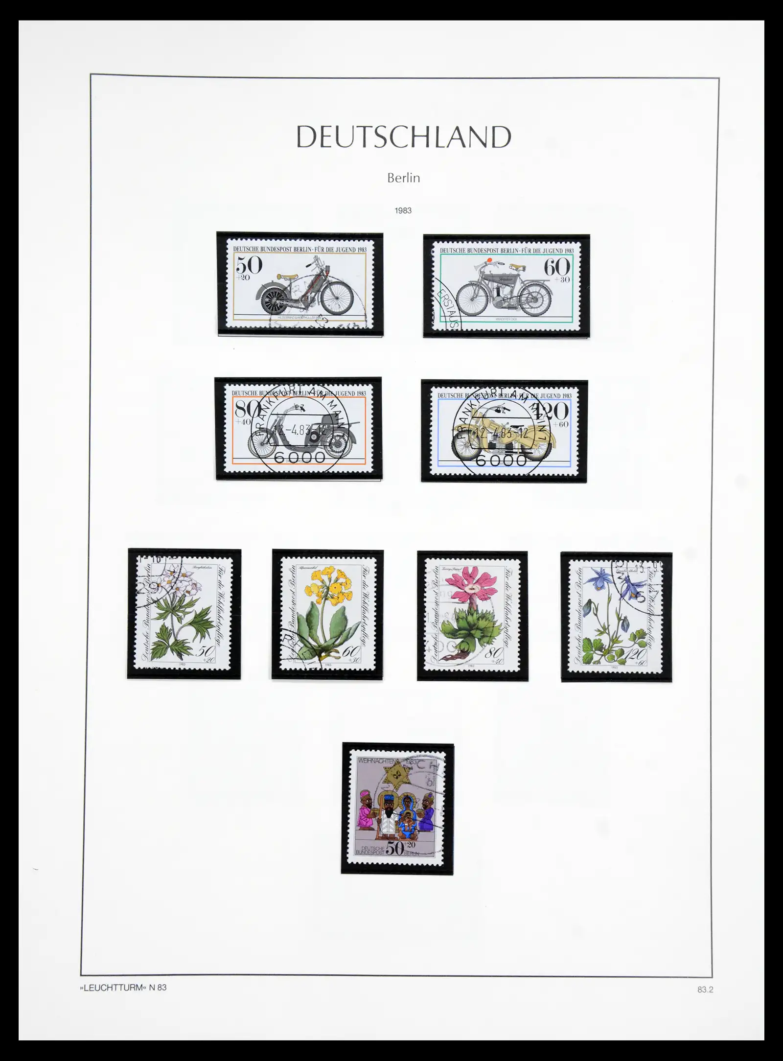 41113 0070 - Stamp collection 41113 Berlin 1948-1990 complete.