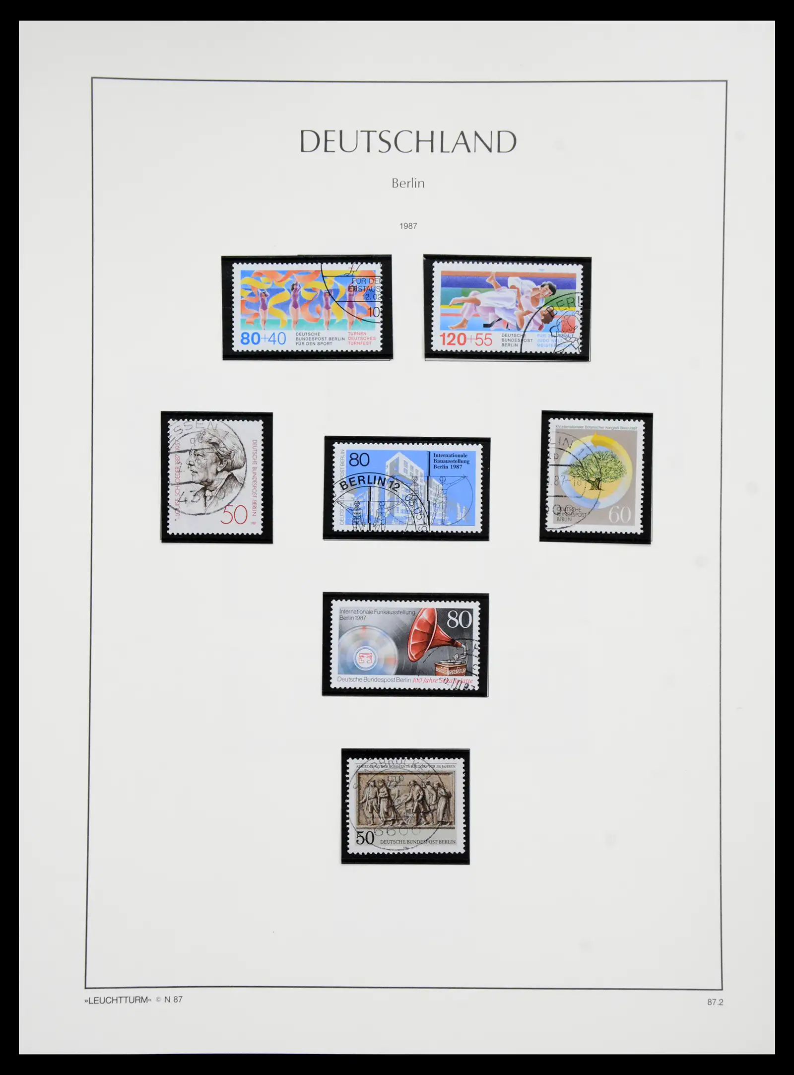 41113 0078 - Stamp collection 41113 Berlin 1948-1990 complete.