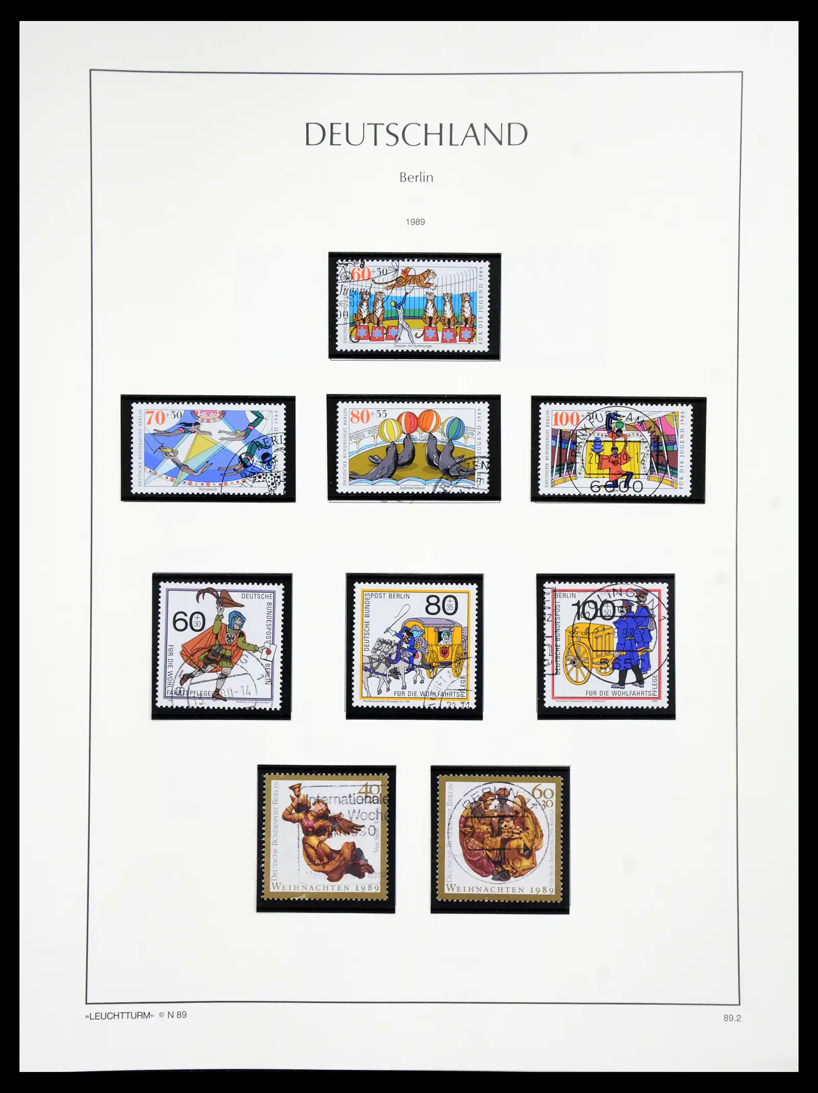 41113 0084 - Stamp collection 41113 Berlin 1948-1990 complete.