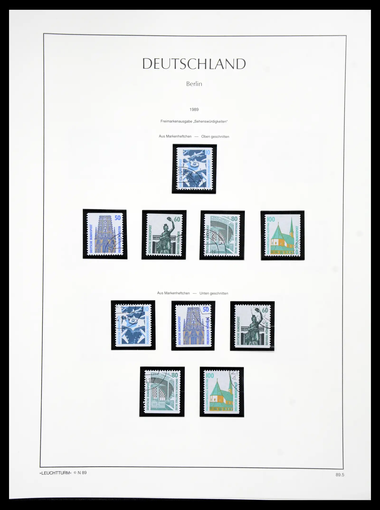 41113 0087 - Stamp collection 41113 Berlin 1948-1990 complete.