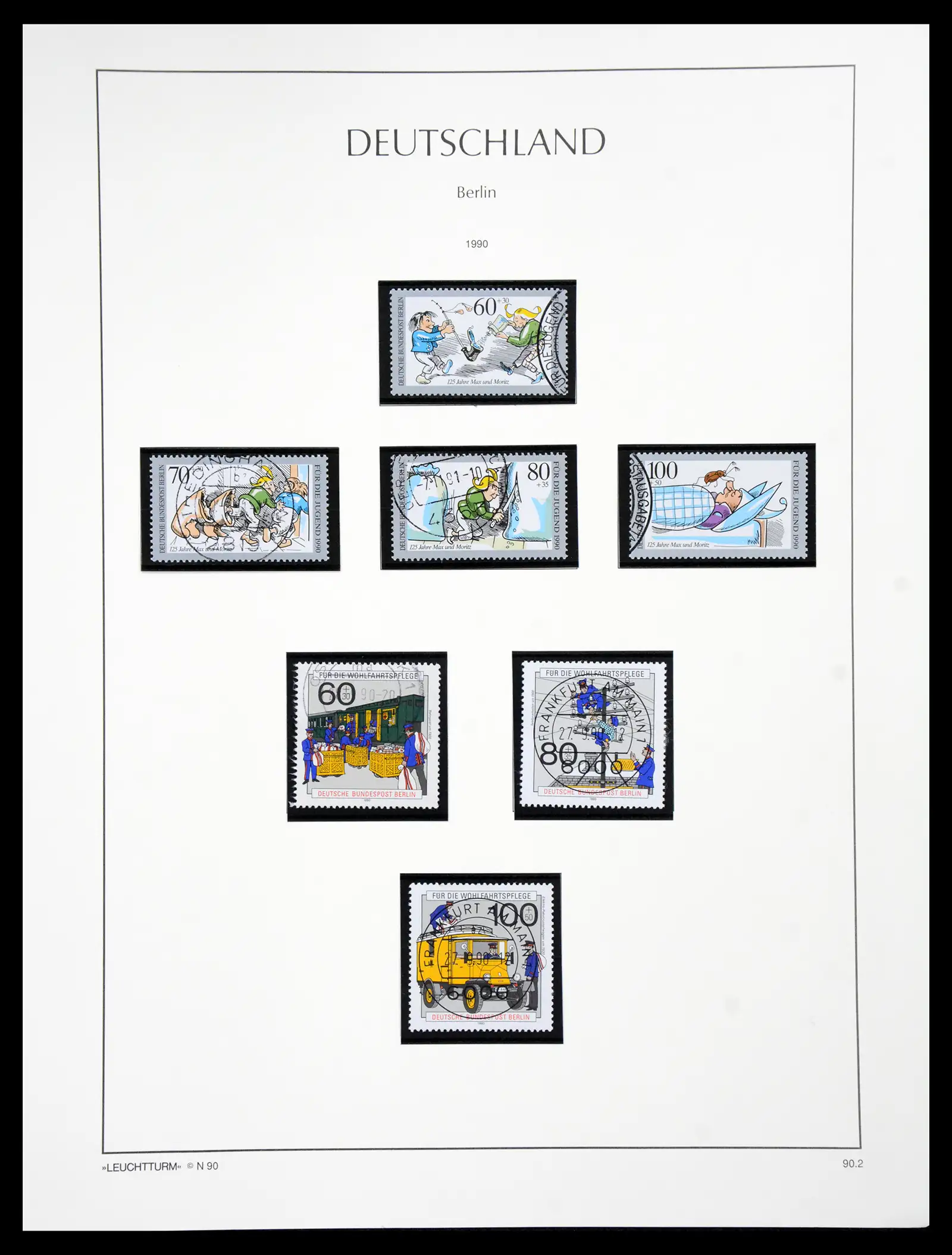 41113 0089 - Stamp collection 41113 Berlin 1948-1990 complete.