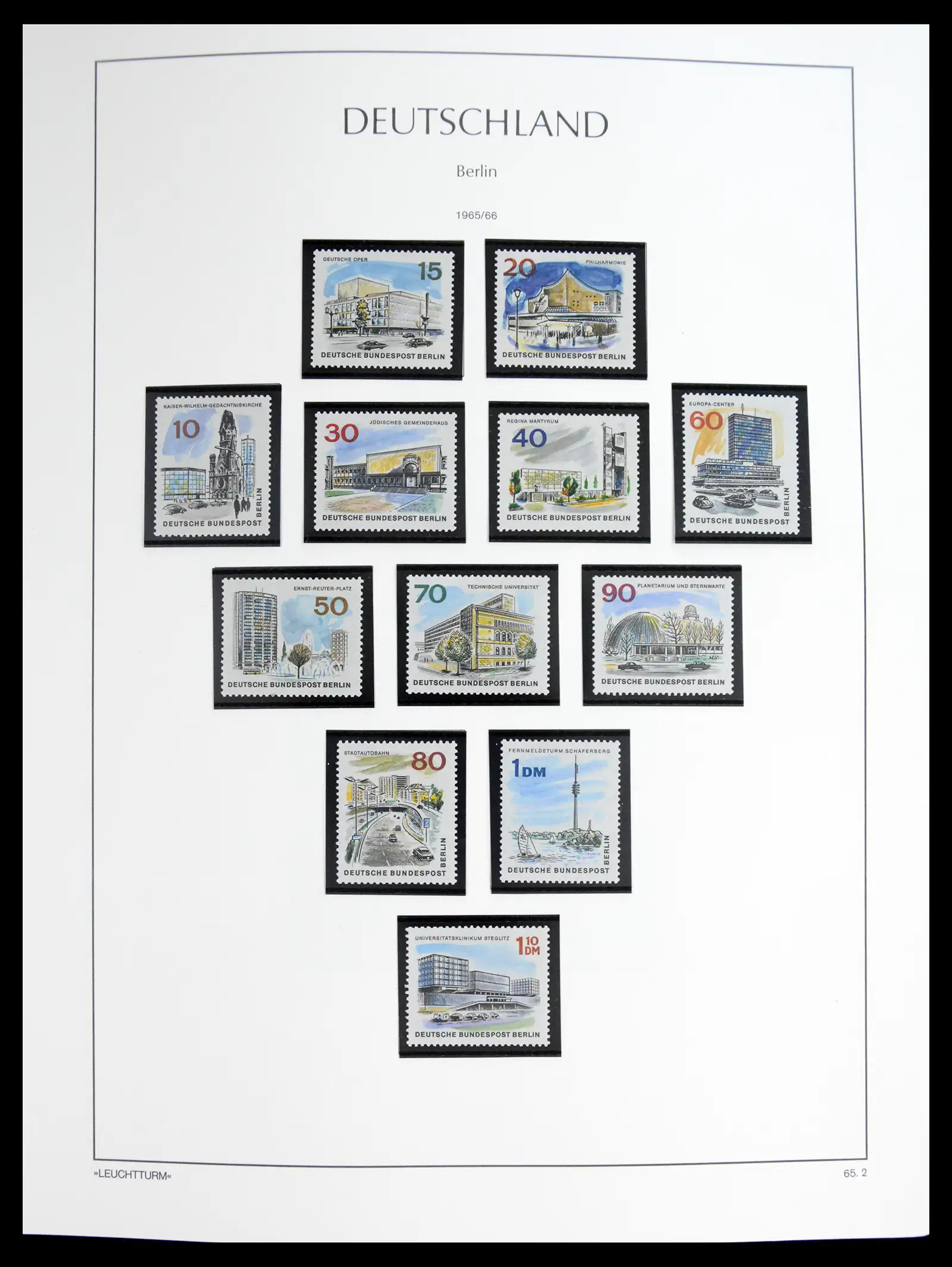 41114 0024 - Postzegelverzameling 41114 Berlijn 1948-1990 compleet.