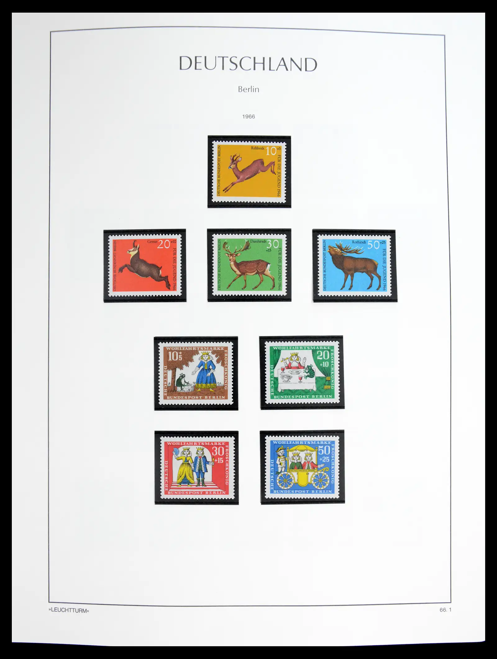 41114 0025 - Postzegelverzameling 41114 Berlijn 1948-1990 compleet.