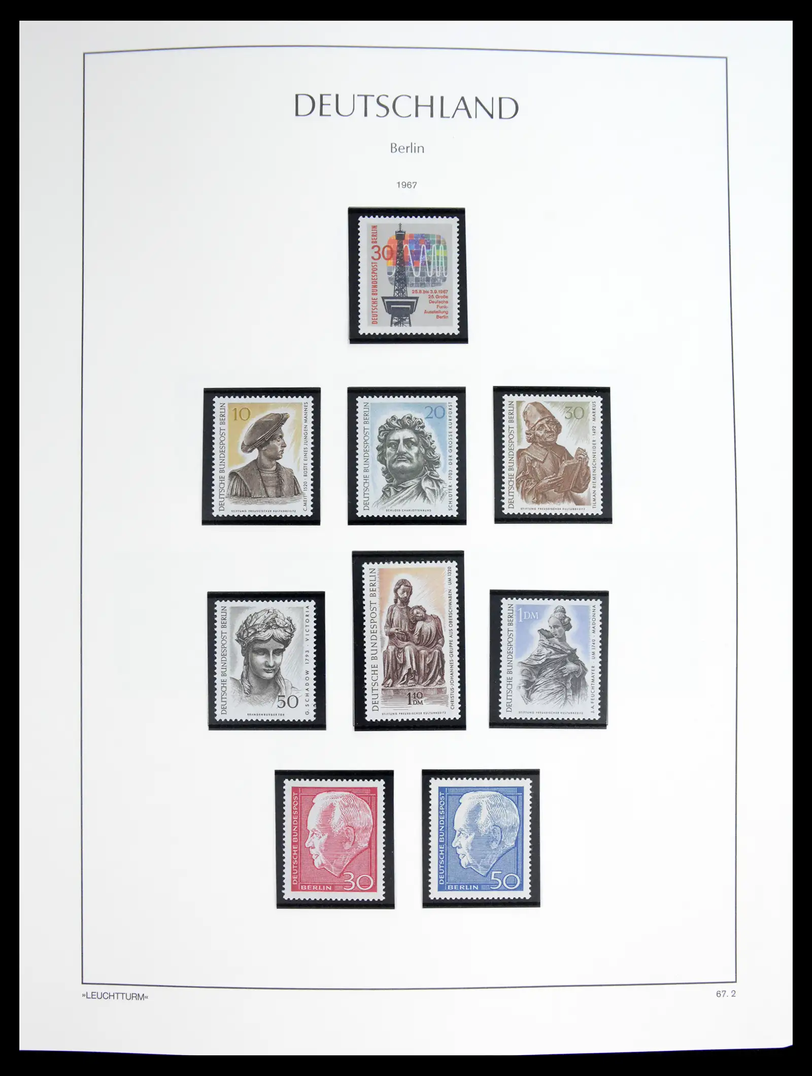 41114 0029 - Postzegelverzameling 41114 Berlijn 1948-1990 compleet.