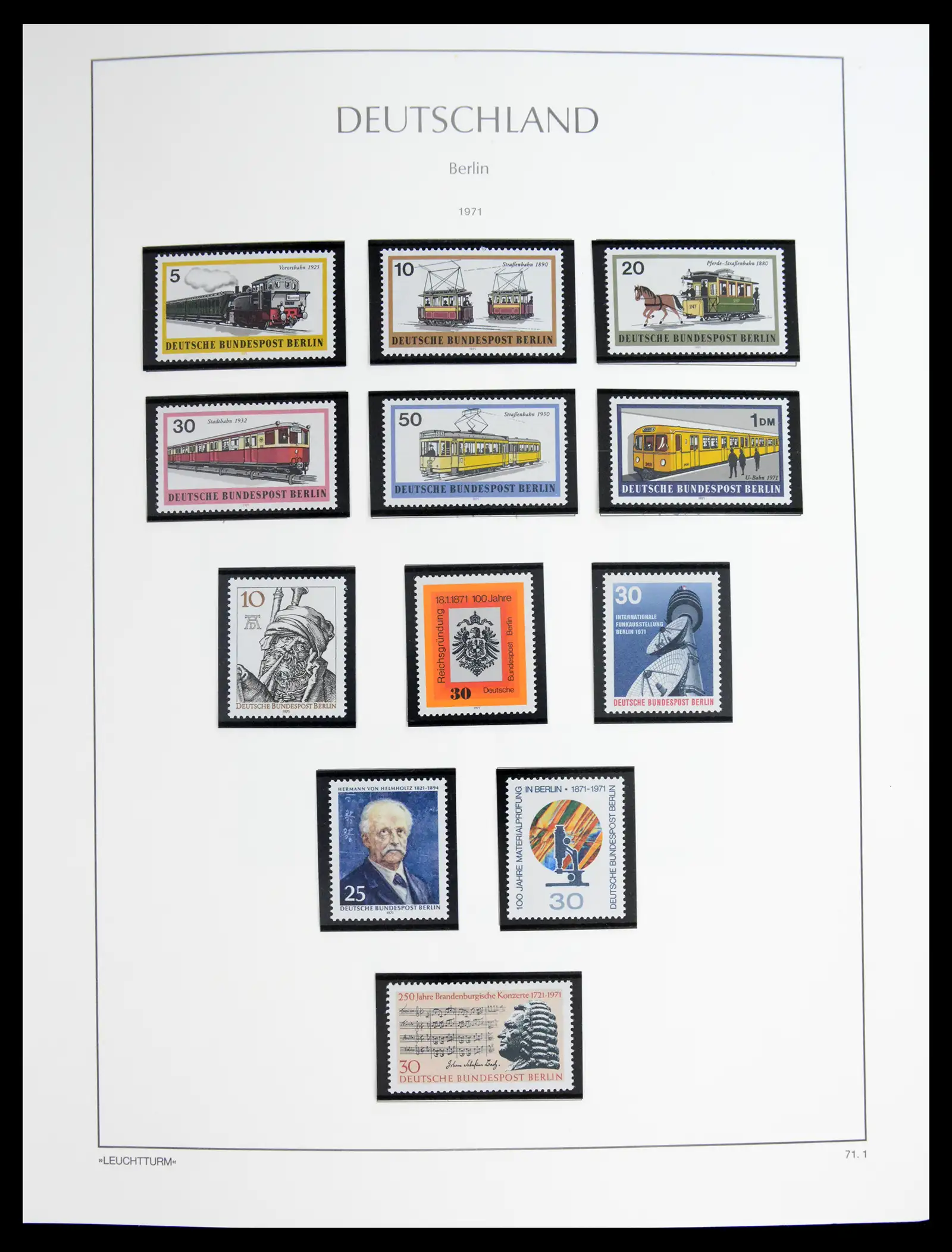 41114 0035 - Postzegelverzameling 41114 Berlijn 1948-1990 compleet.