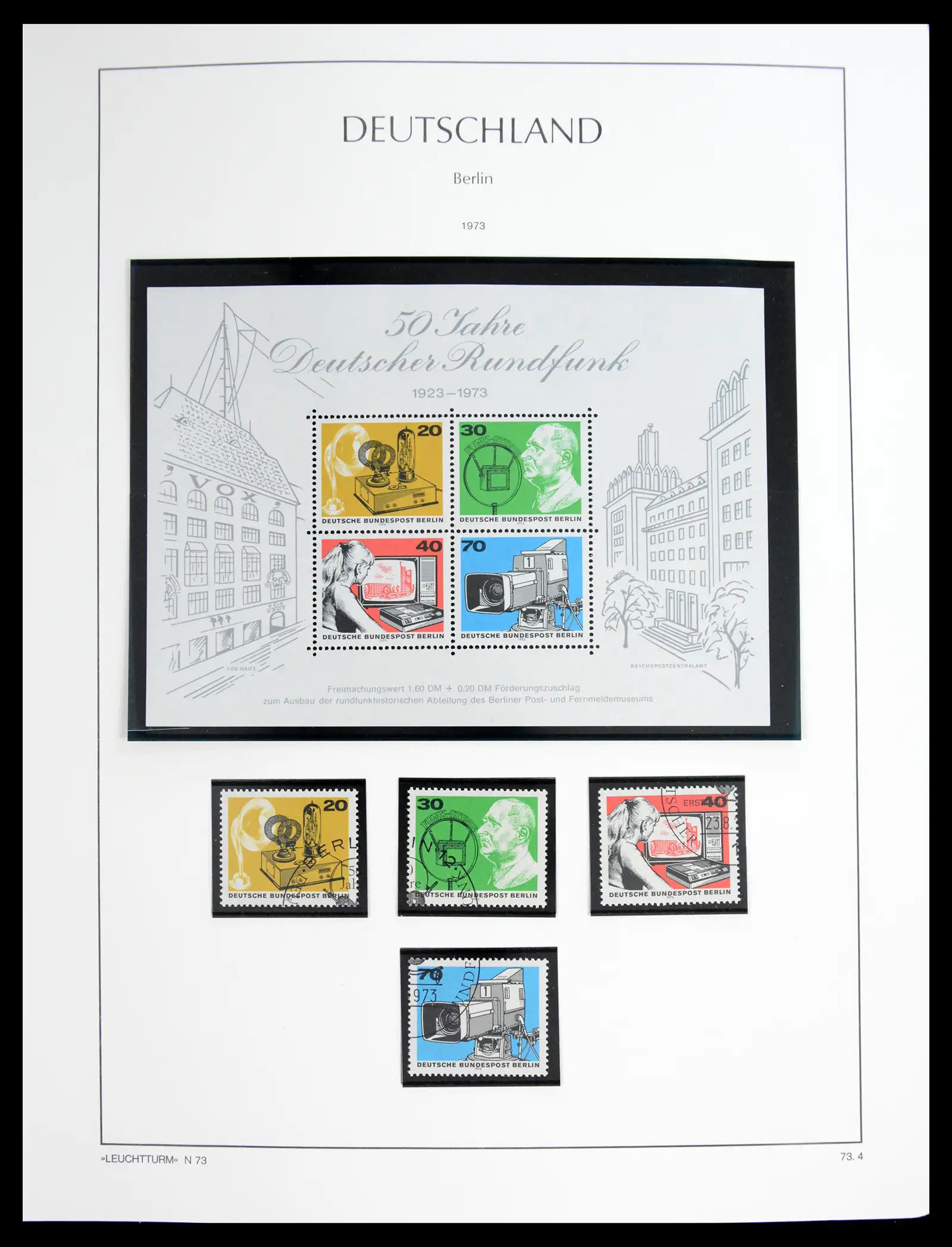41114 0043 - Postzegelverzameling 41114 Berlijn 1948-1990 compleet.