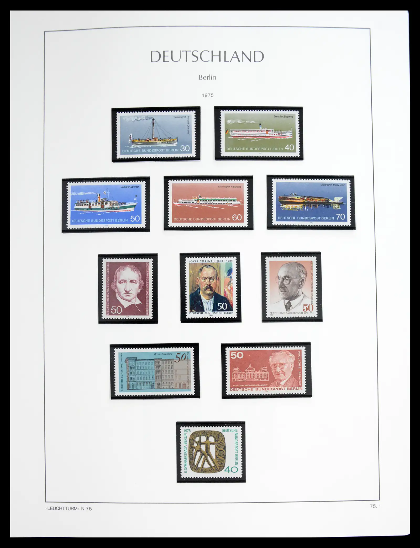 41114 0048 - Postzegelverzameling 41114 Berlijn 1948-1990 compleet.