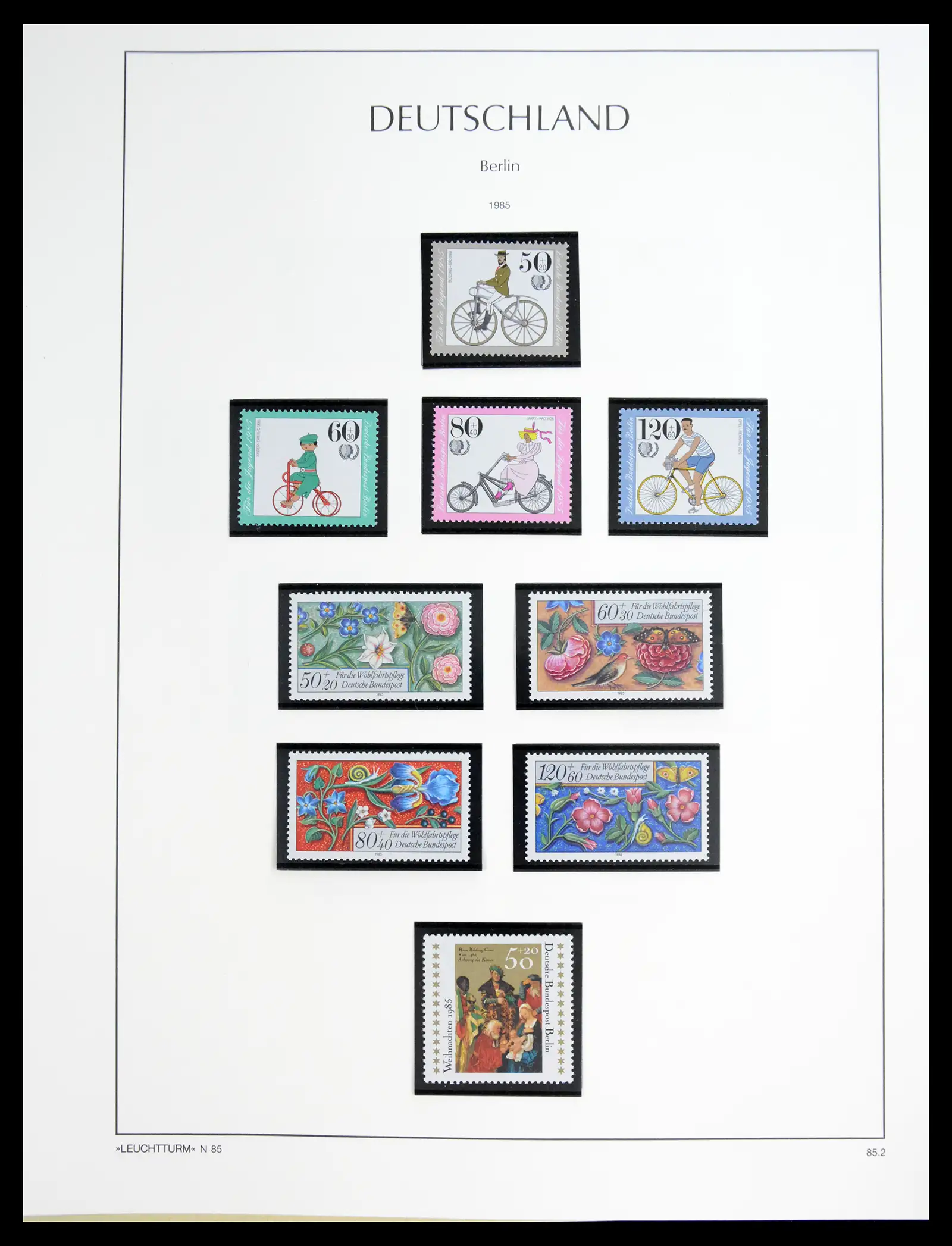 41114 0082 - Postzegelverzameling 41114 Berlijn 1948-1990 compleet.