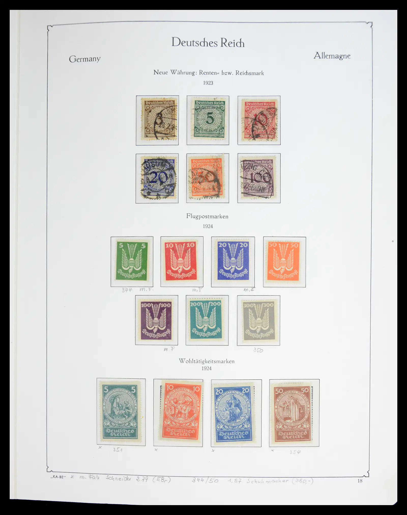 41115 0026 - Stamp collection 41115 German Reich over complete 1872-1945.