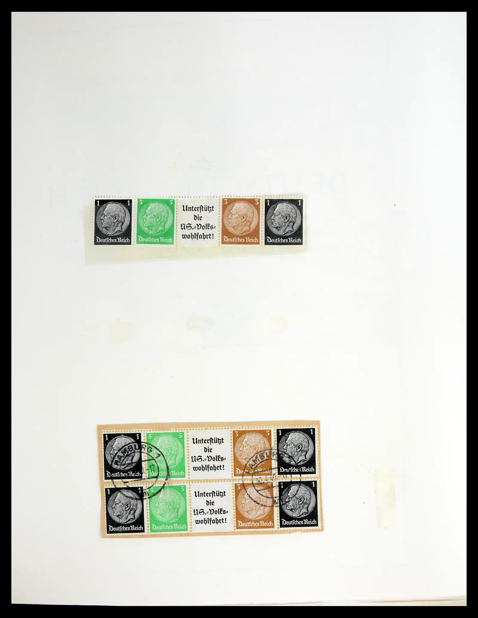 41115 0052 - Stamp collection 41115 German Reich over complete 1872-1945.