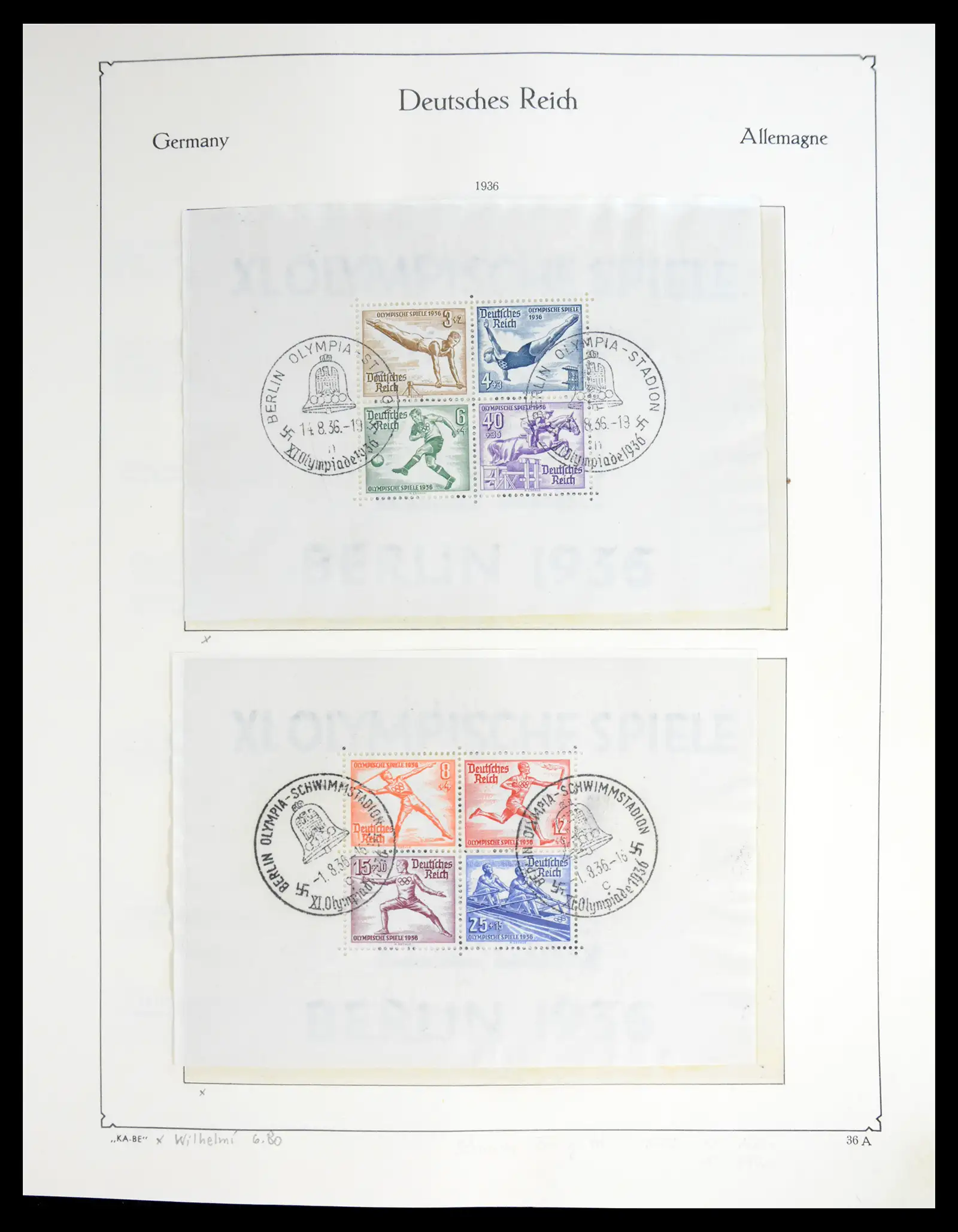 41115 0065 - Stamp collection 41115 German Reich over complete 1872-1945.
