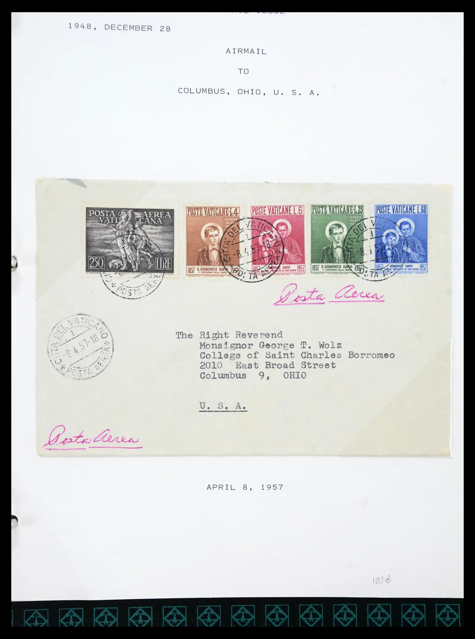 41116 0021 - Stamp collection 41116 Vatican 1929-1959.