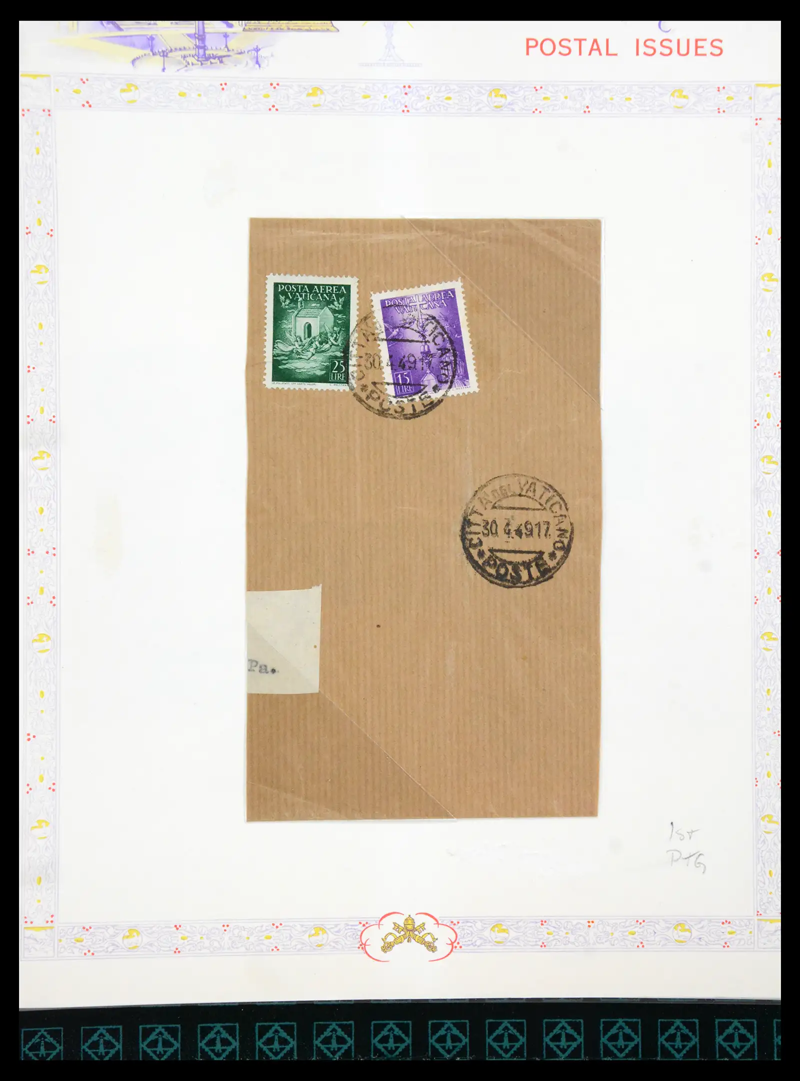 41116 0027 - Stamp collection 41116 Vatican 1929-1959.