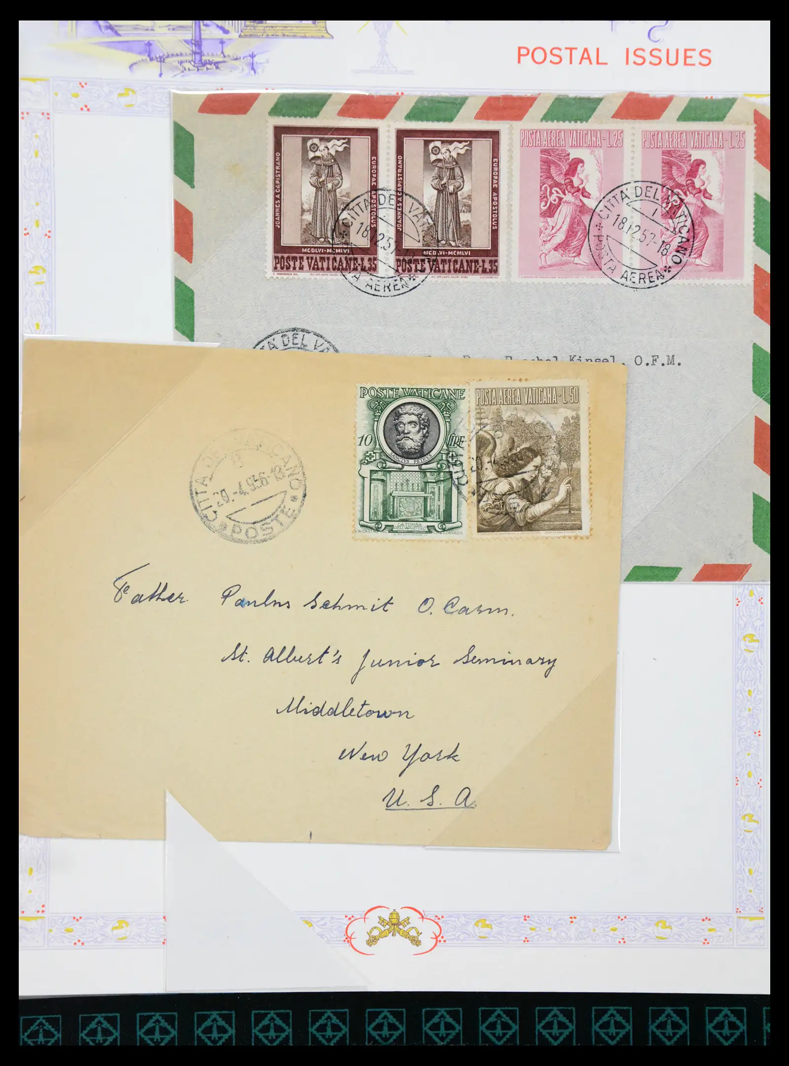 41116 0034 - Stamp collection 41116 Vatican 1929-1959.
