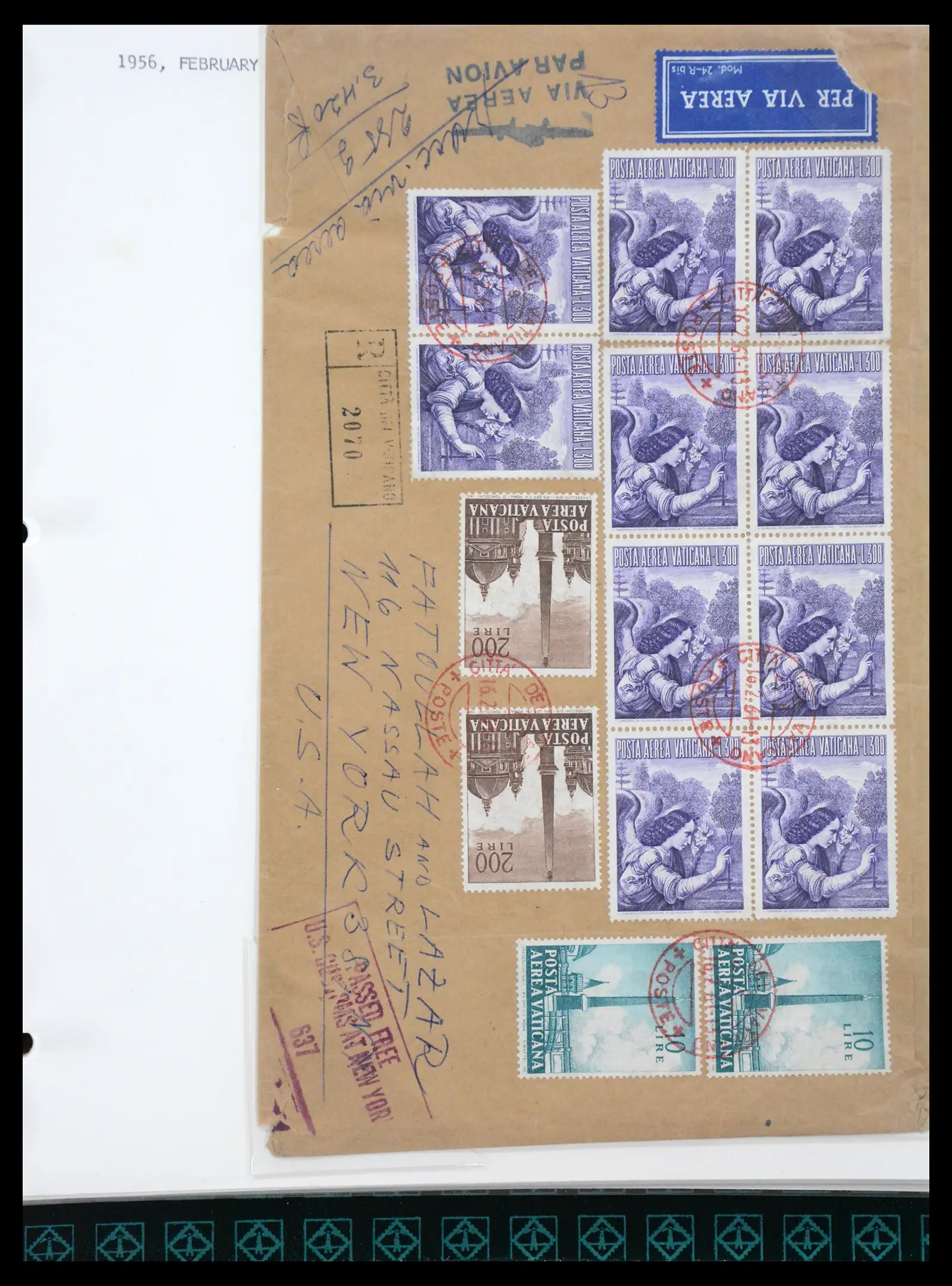 41116 0036 - Stamp collection 41116 Vatican 1929-1959.