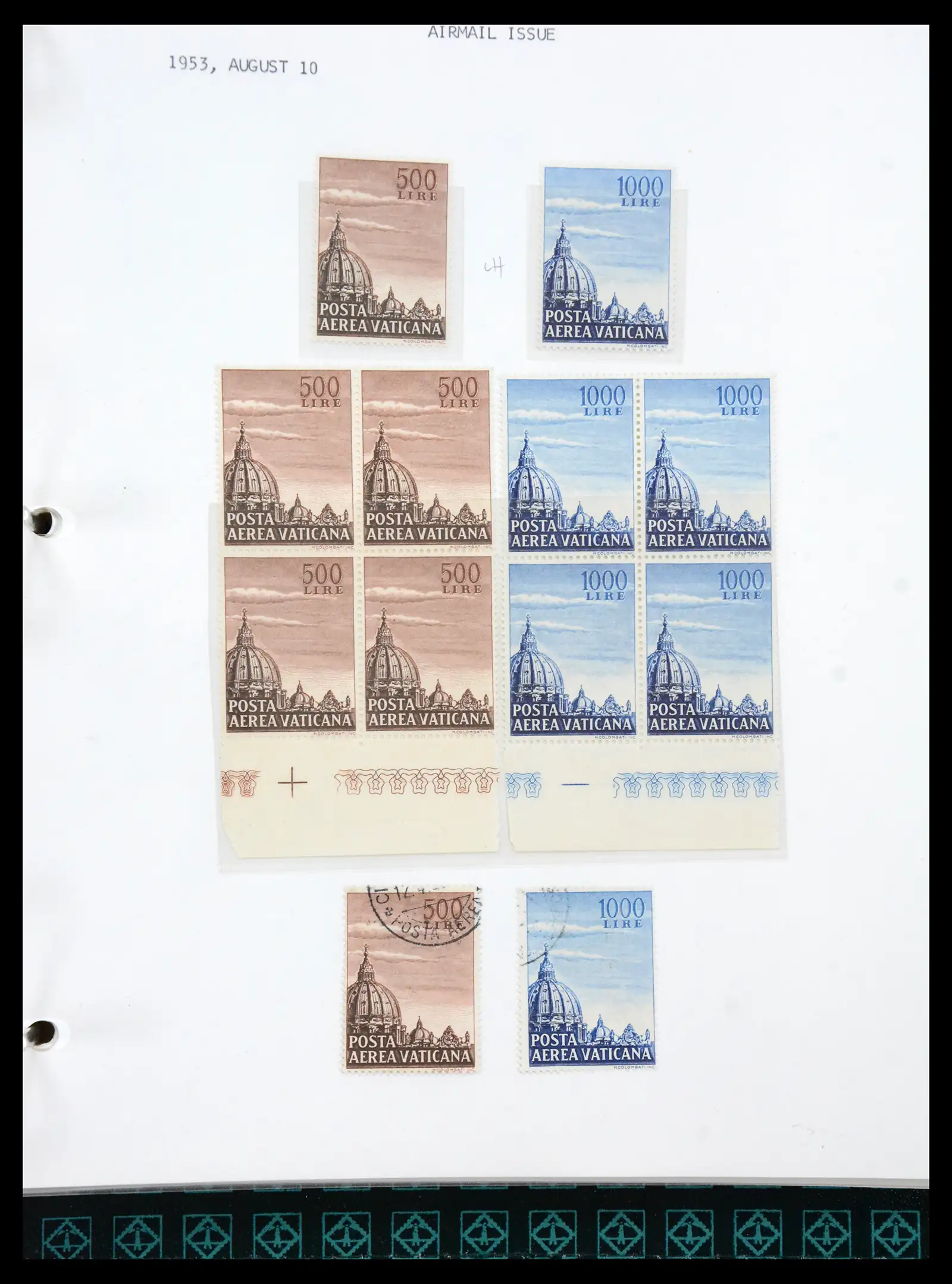 41116 0048 - Stamp collection 41116 Vatican 1929-1959.