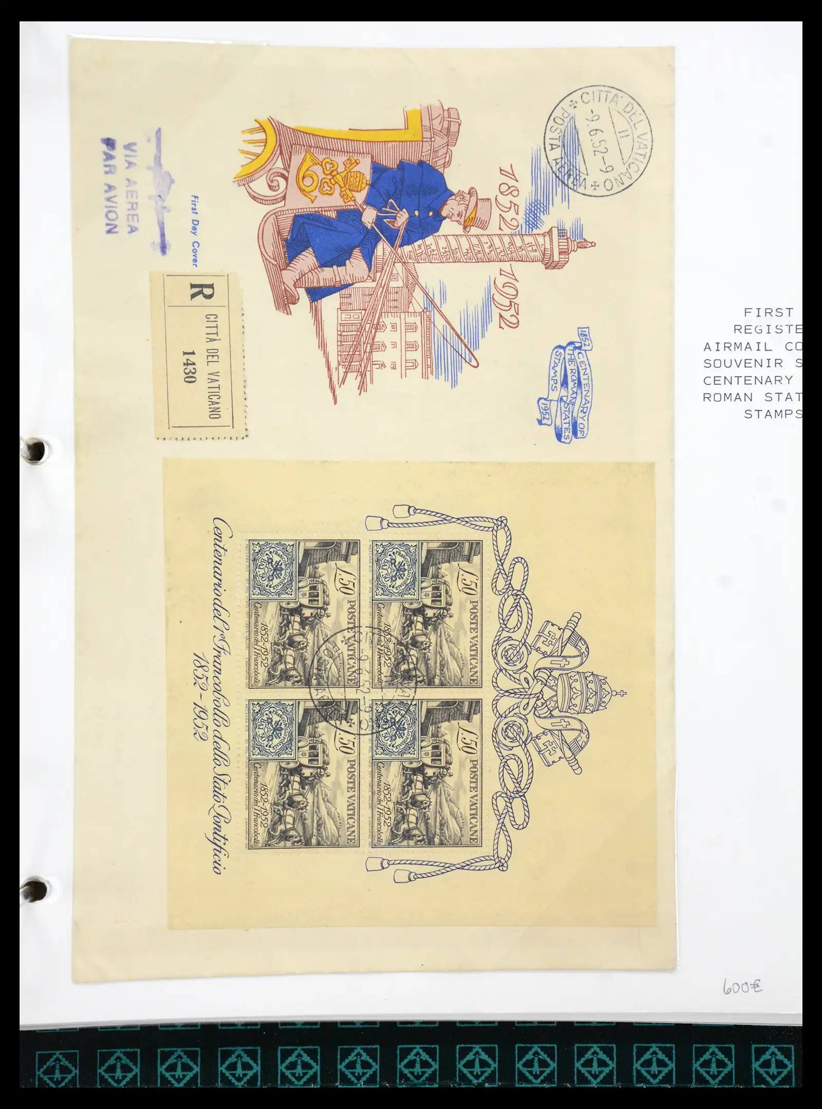 41116 0049 - Stamp collection 41116 Vatican 1929-1959.