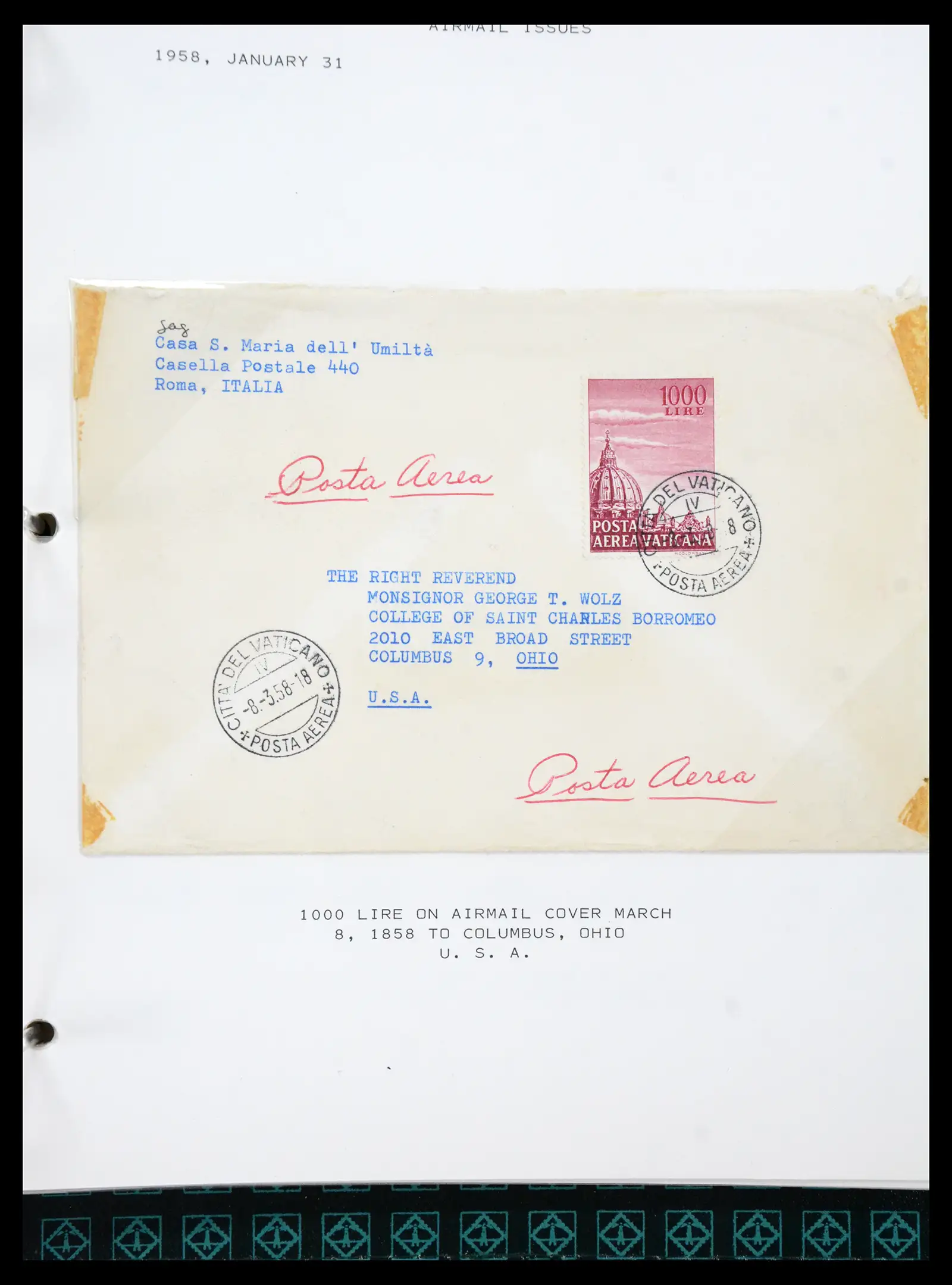 41116 0051 - Stamp collection 41116 Vatican 1929-1959.