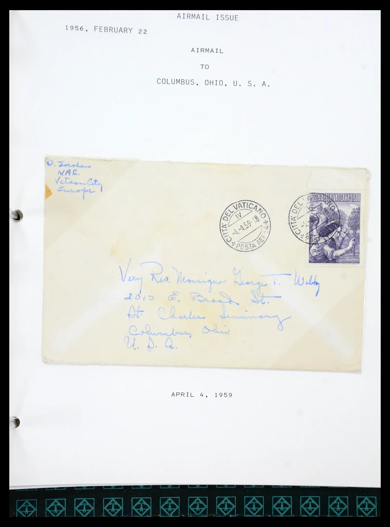 41116 0058 - Stamp collection 41116 Vatican 1929-1959.
