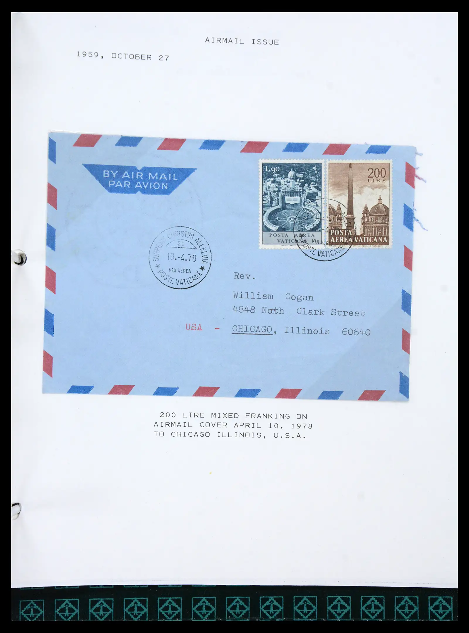 41116 0061 - Stamp collection 41116 Vatican 1929-1959.