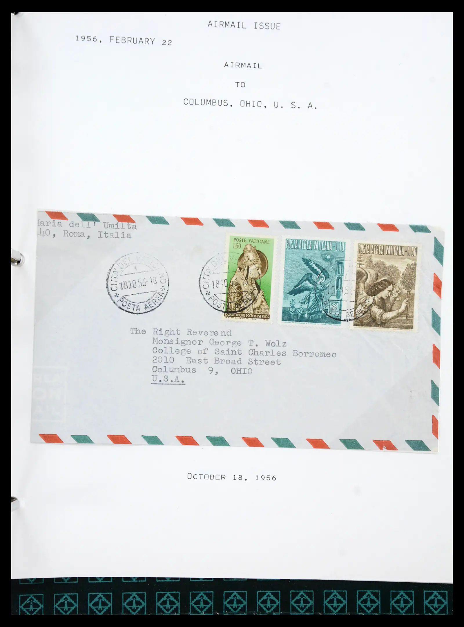 41116 0064 - Stamp collection 41116 Vatican 1929-1959.