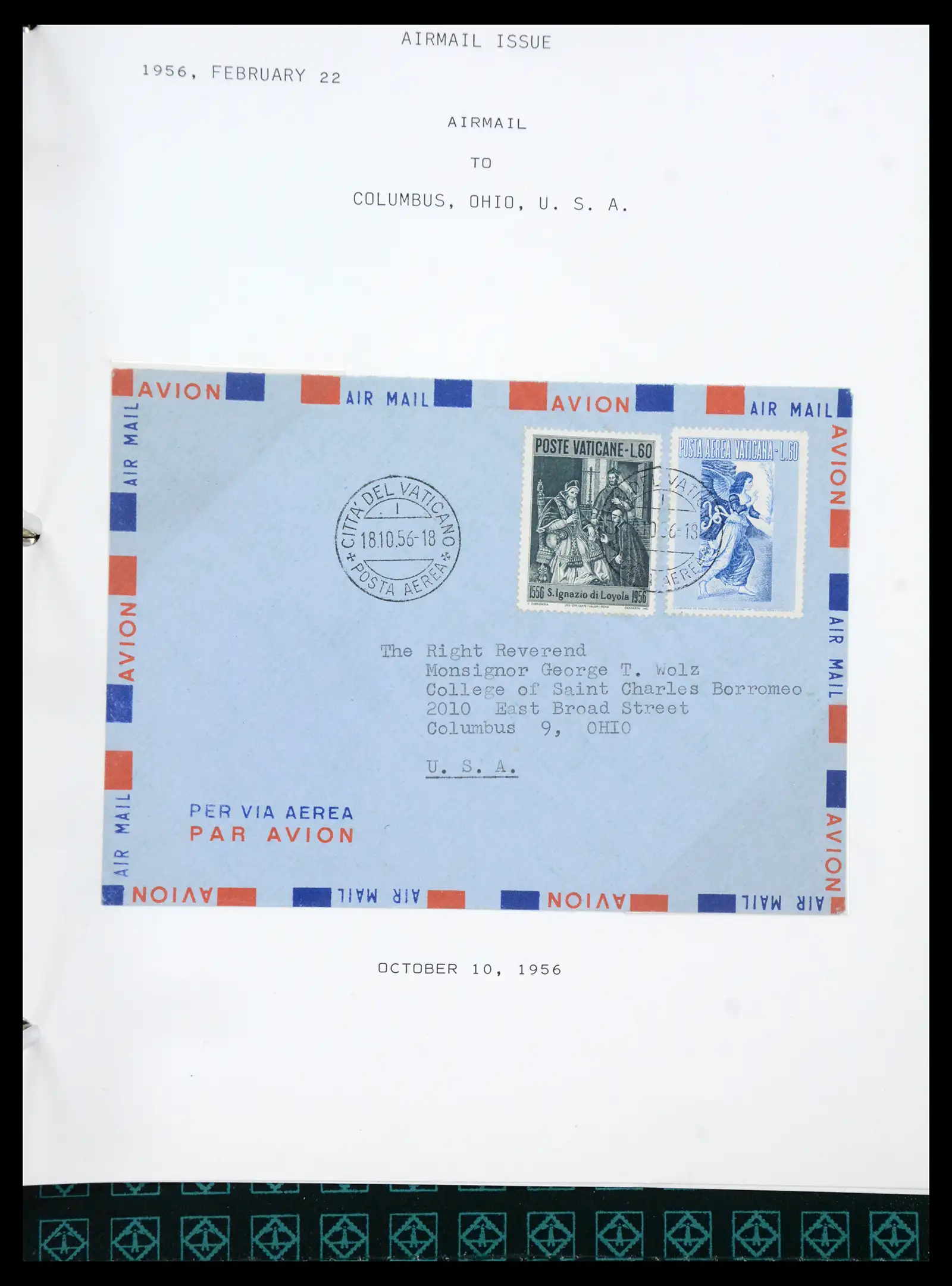 41116 0066 - Stamp collection 41116 Vatican 1929-1959.