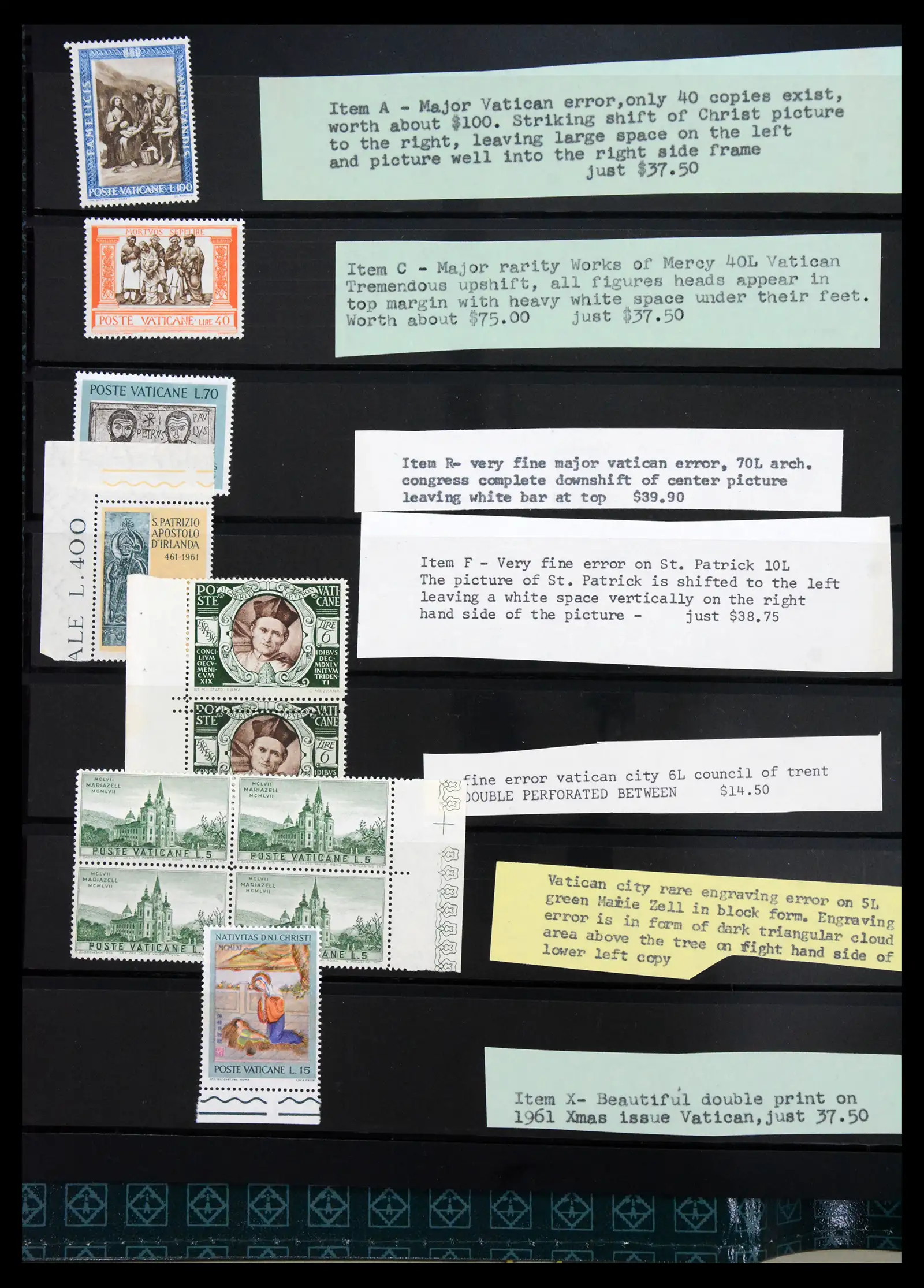 41116 0069 - Stamp collection 41116 Vatican 1929-1959.