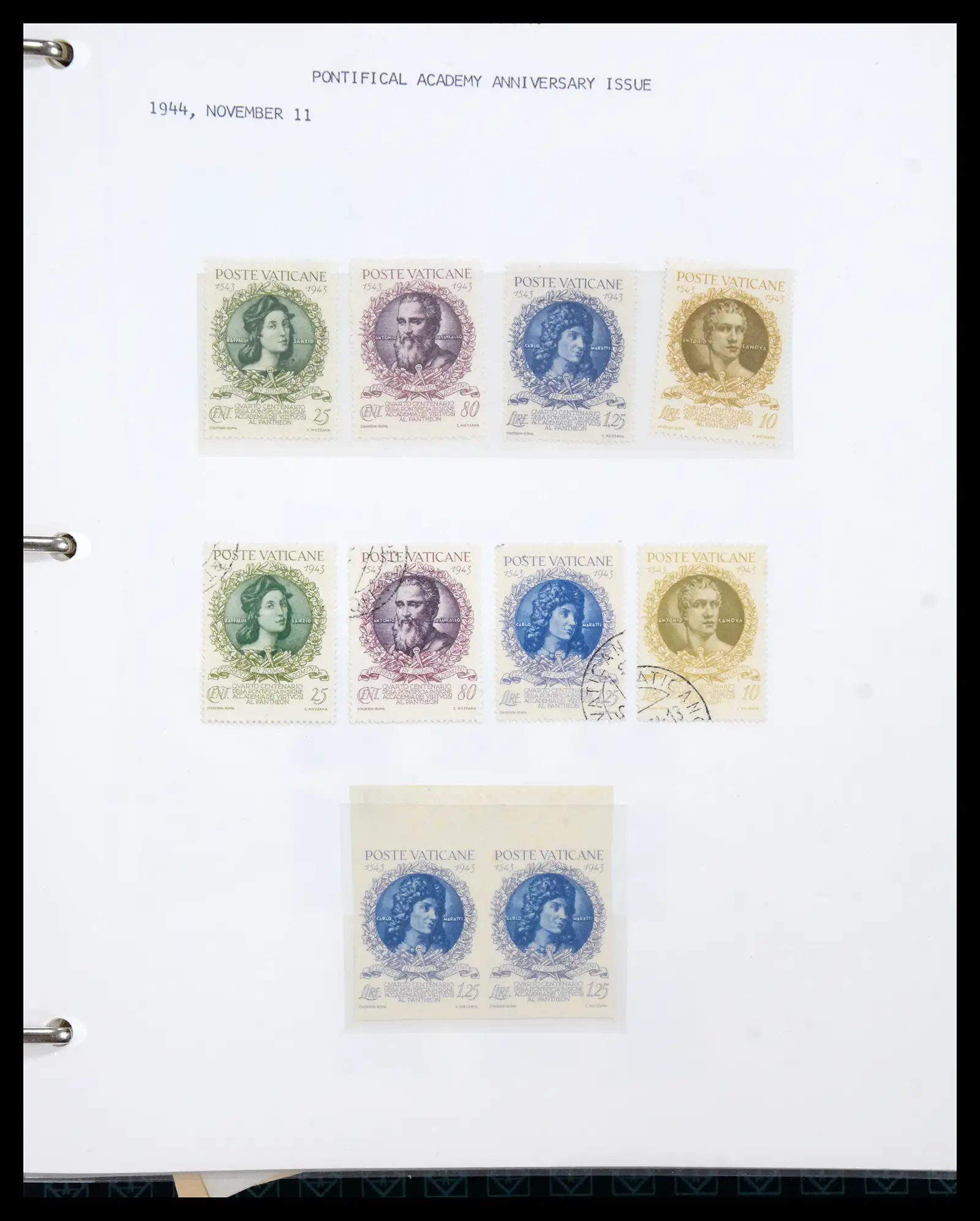 41116 0075 - Stamp collection 41116 Vatican 1929-1959.