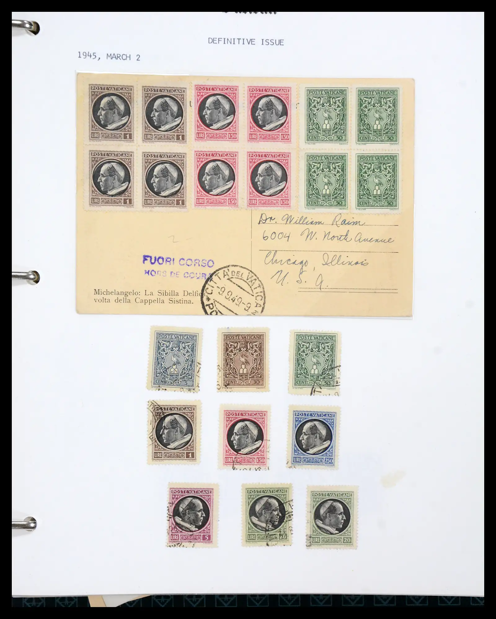 41116 0076 - Stamp collection 41116 Vatican 1929-1959.