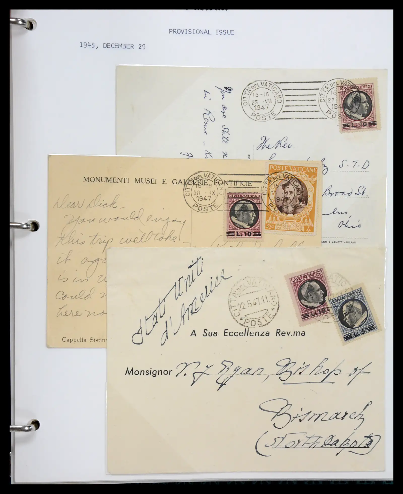 41116 0083 - Stamp collection 41116 Vatican 1929-1959.