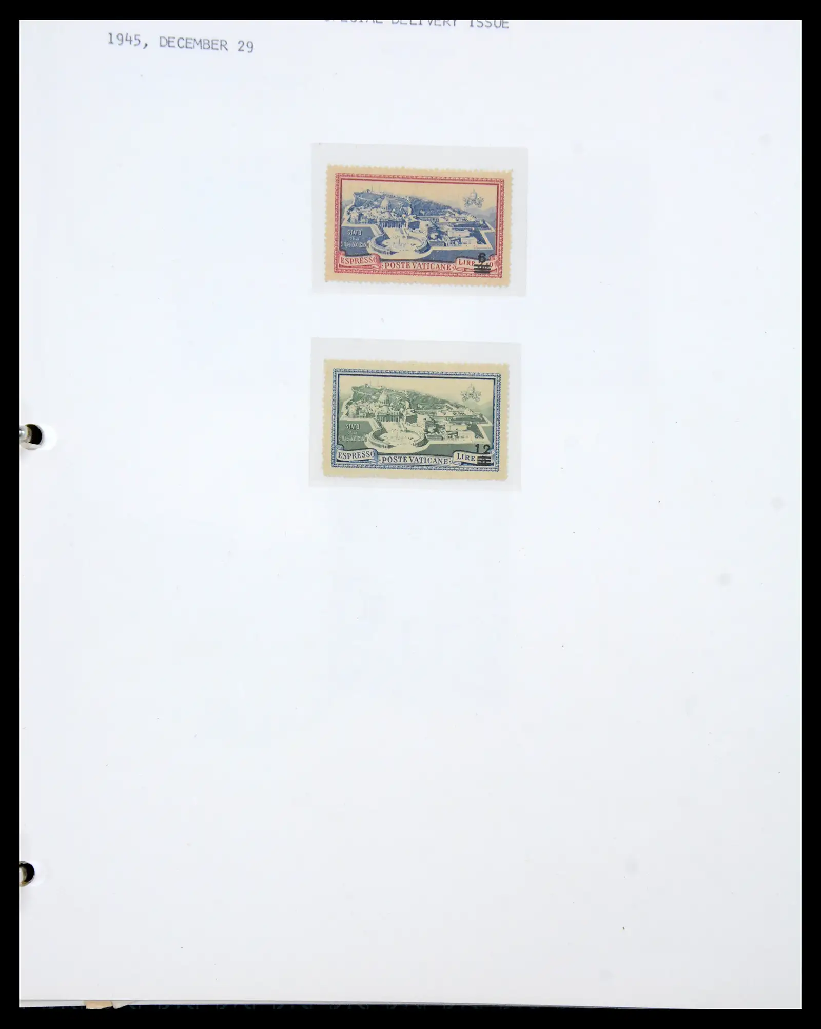 41116 0087 - Stamp collection 41116 Vatican 1929-1959.