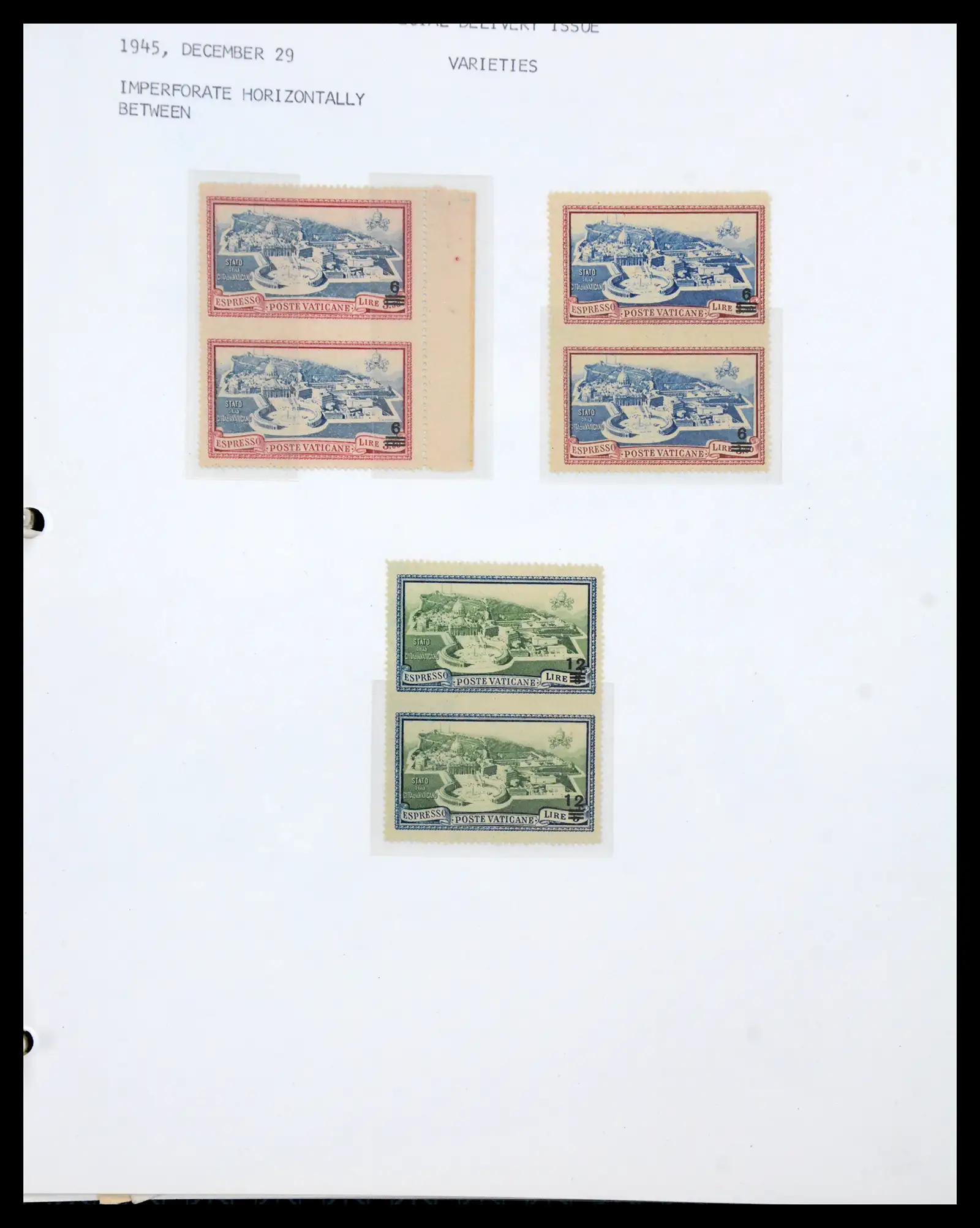 41116 0088 - Stamp collection 41116 Vatican 1929-1959.