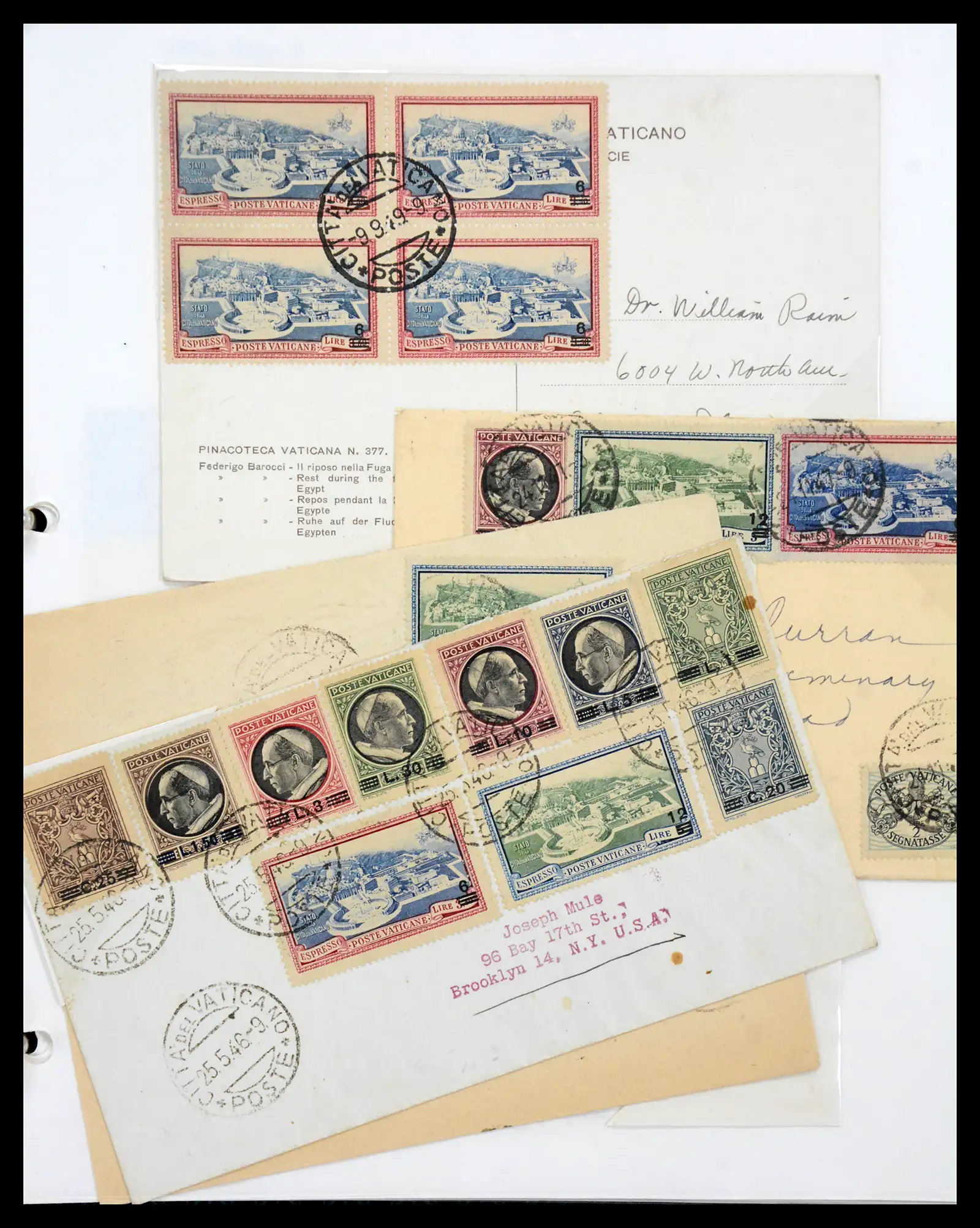 41116 0089 - Stamp collection 41116 Vatican 1929-1959.