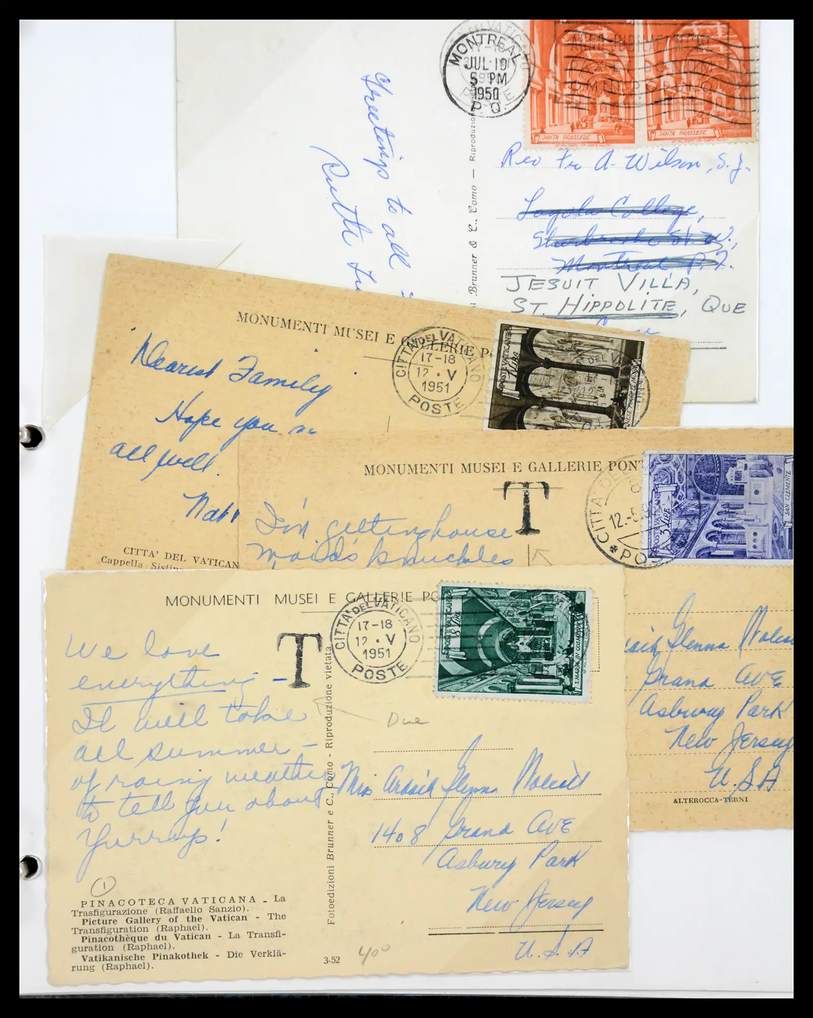 41116 0093 - Stamp collection 41116 Vatican 1929-1959.