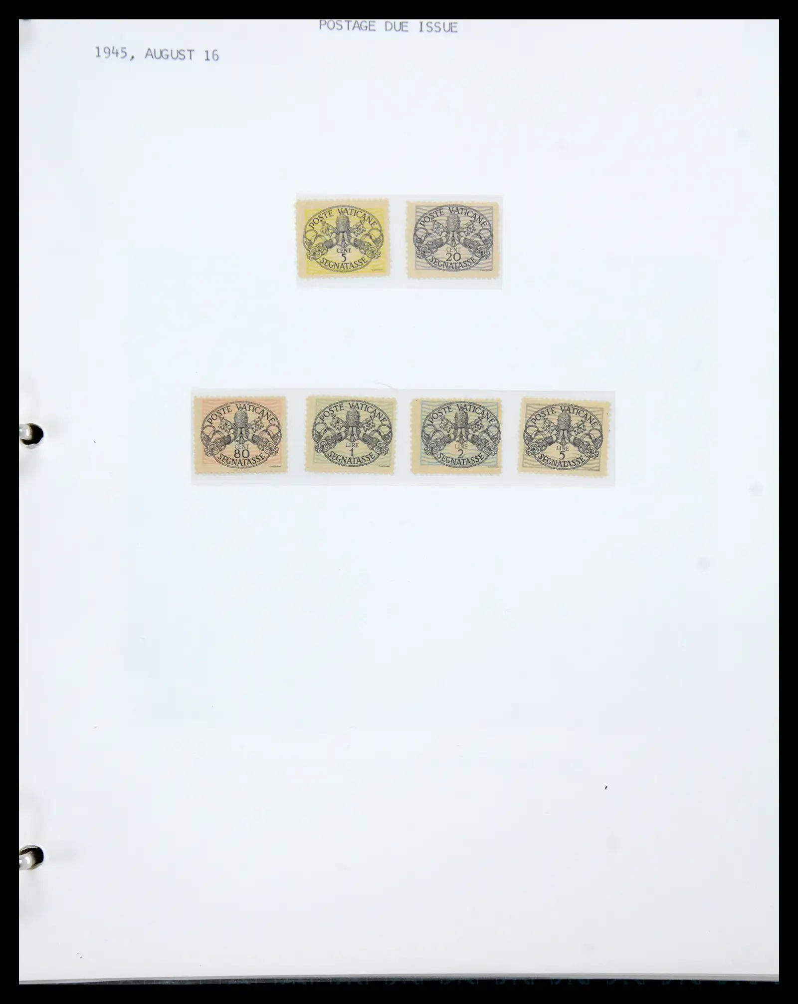 41116 0096 - Stamp collection 41116 Vatican 1929-1959.