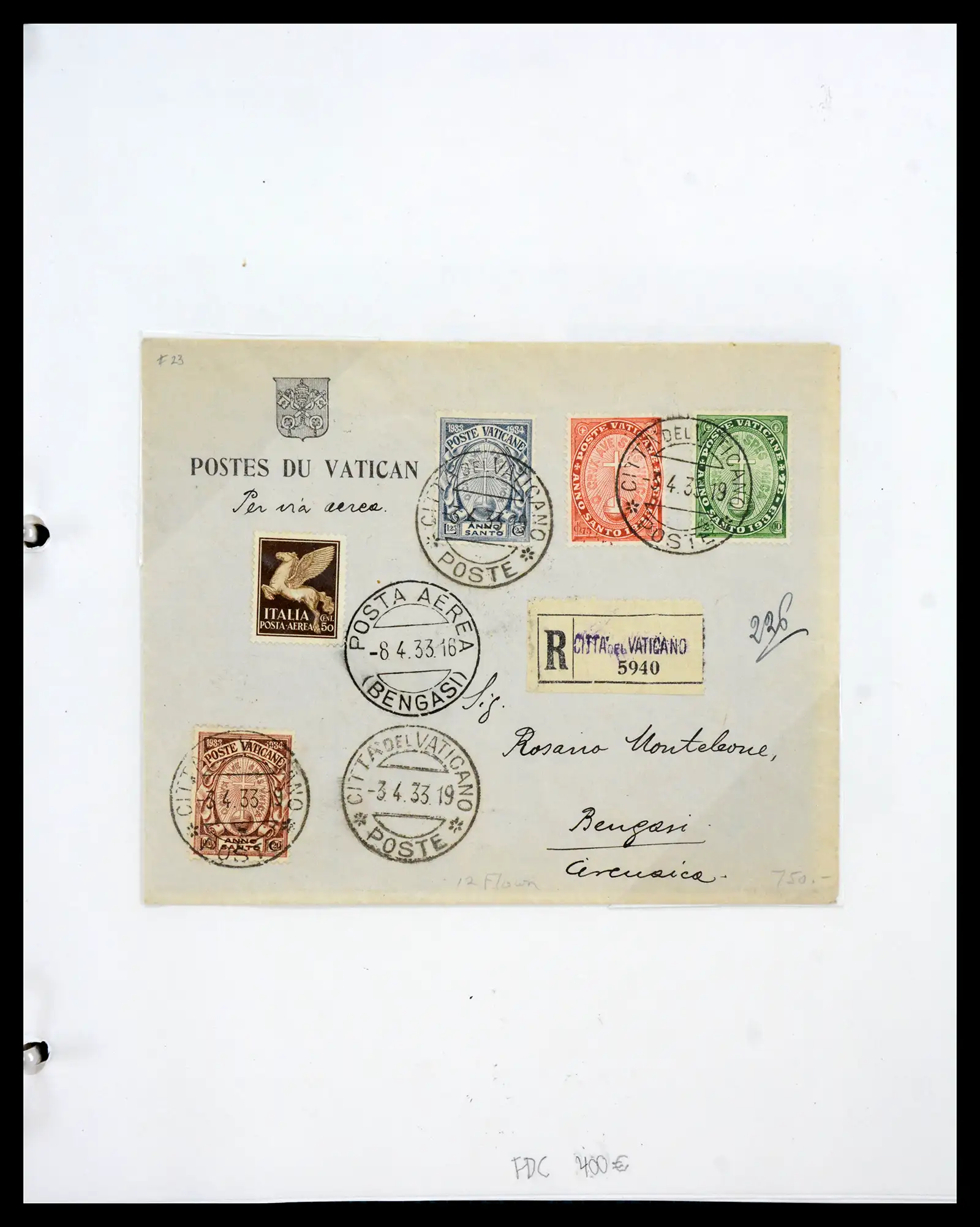41116 0098 - Stamp collection 41116 Vatican 1929-1959.