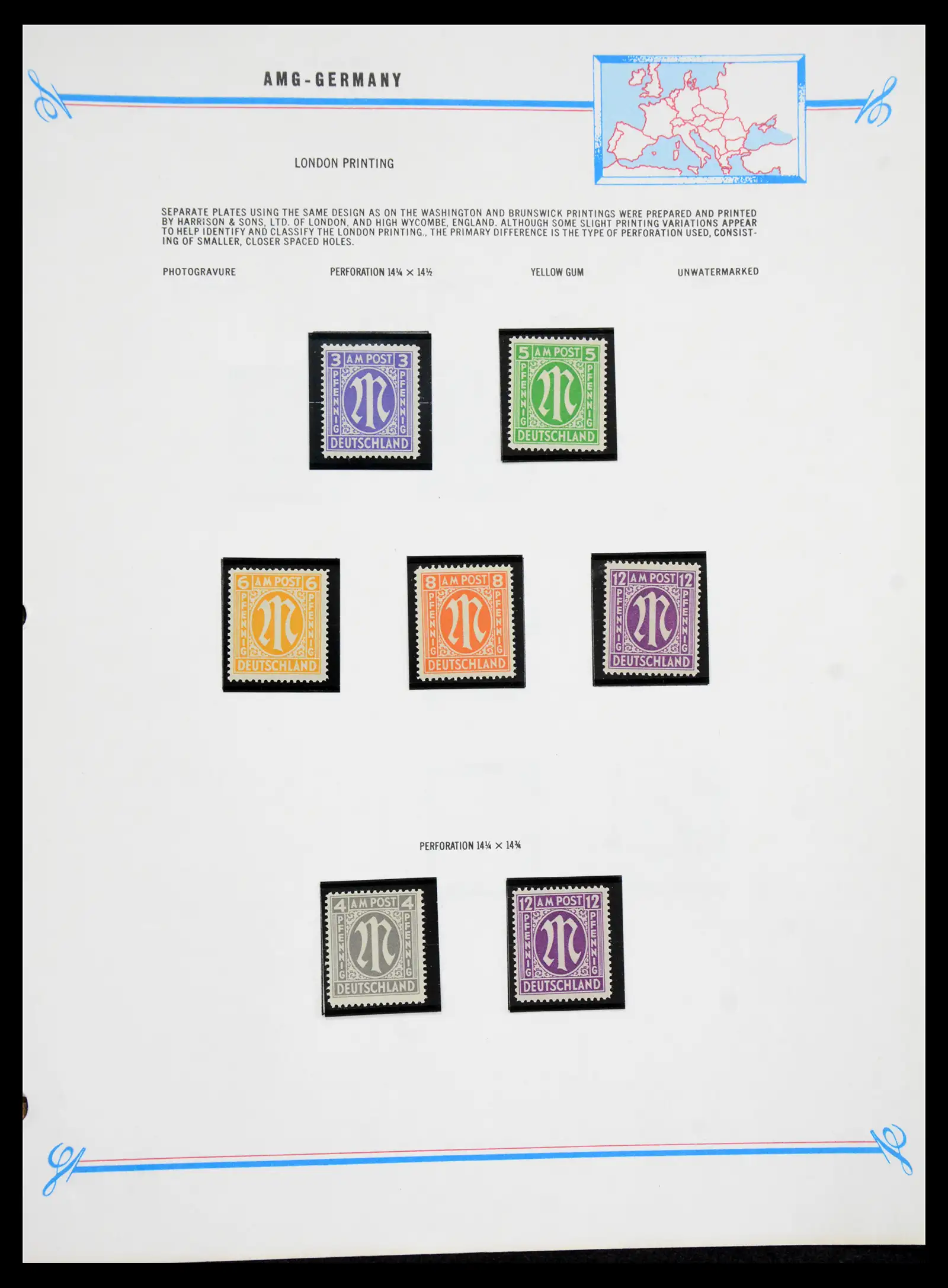 41117 0022 - Stamp collection 41117 Triest A 1945-1954.