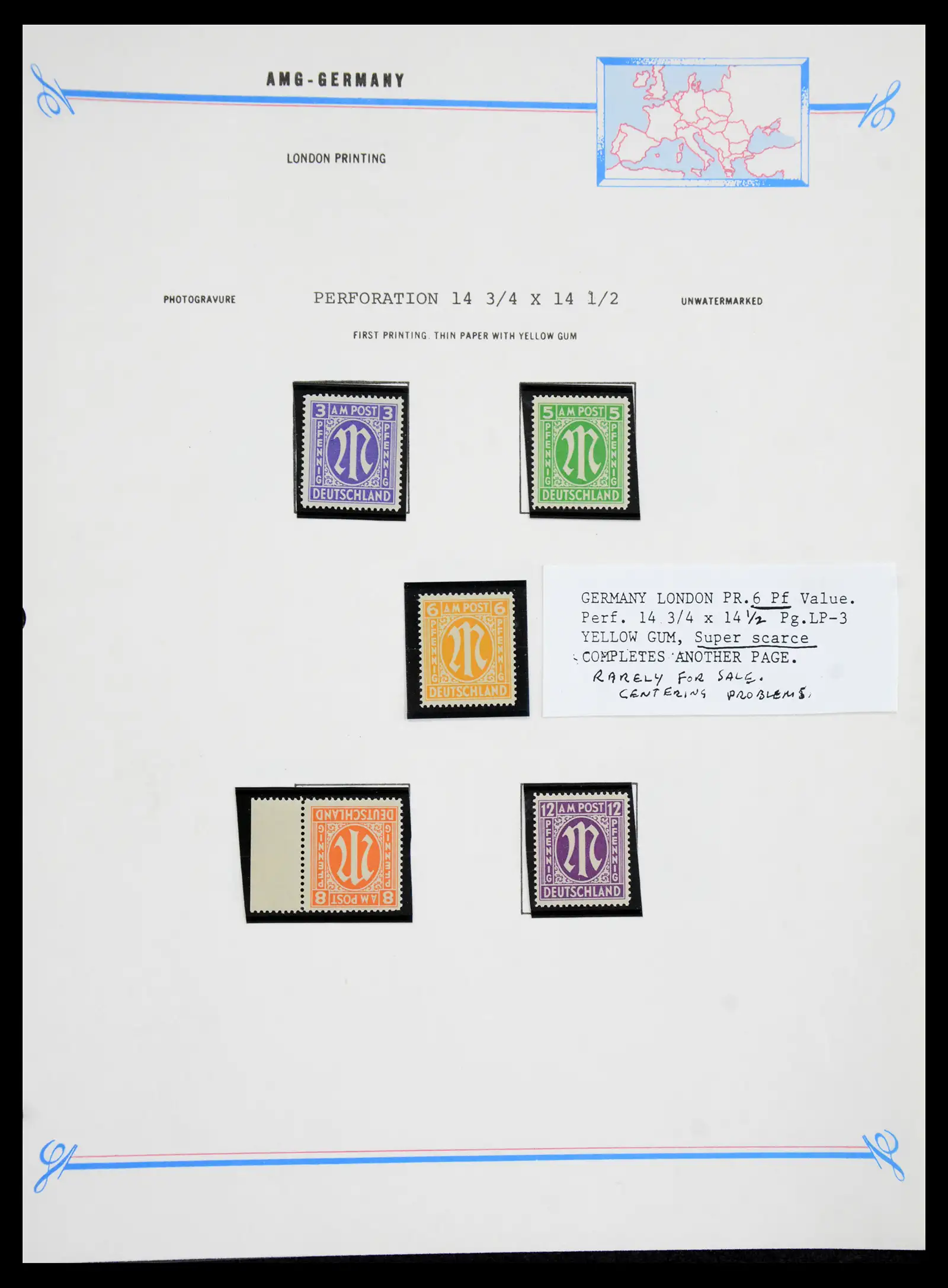 41117 0024 - Stamp collection 41117 Triest A 1945-1954.