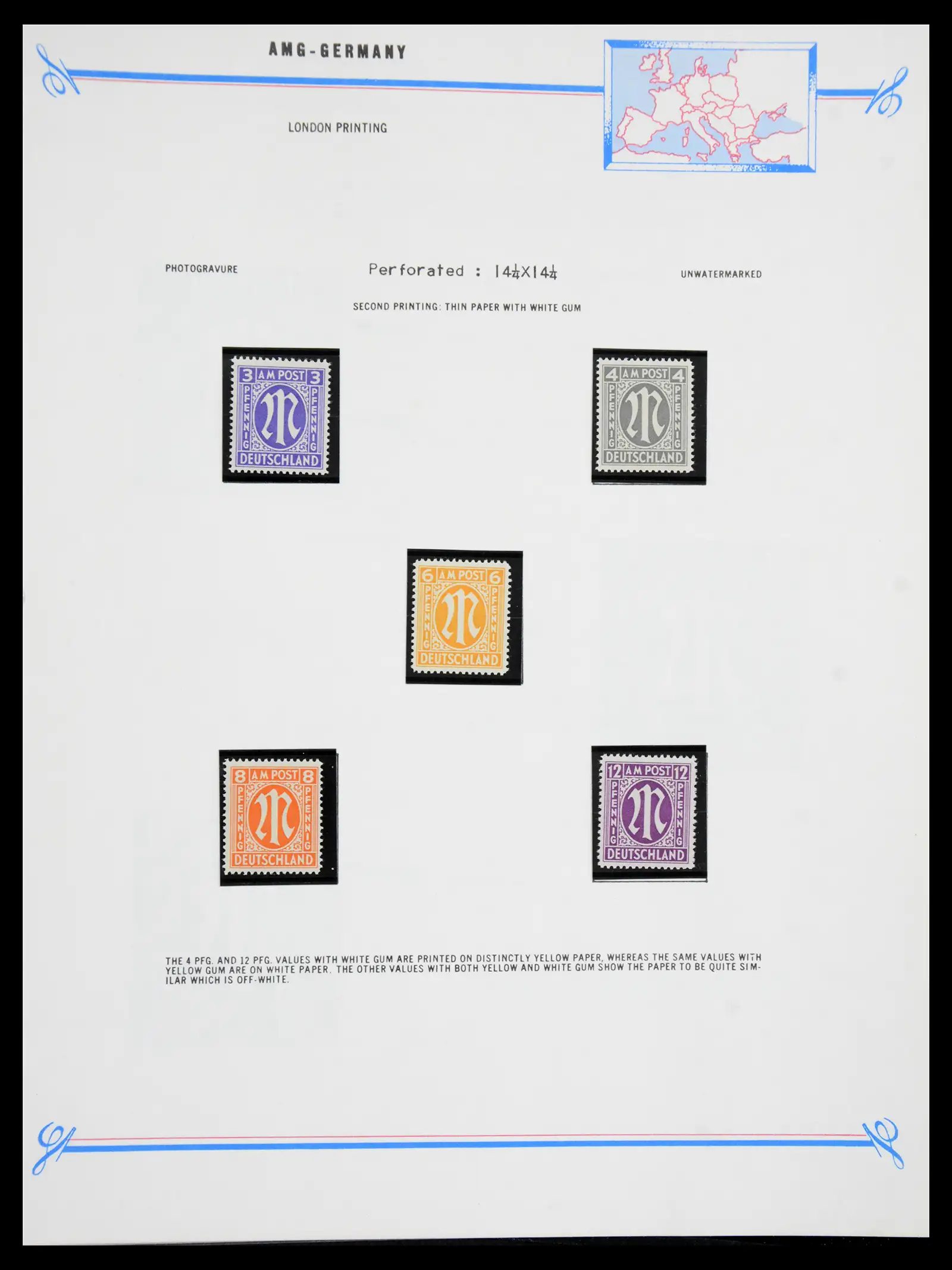 41117 0026 - Stamp collection 41117 Triest A 1945-1954.