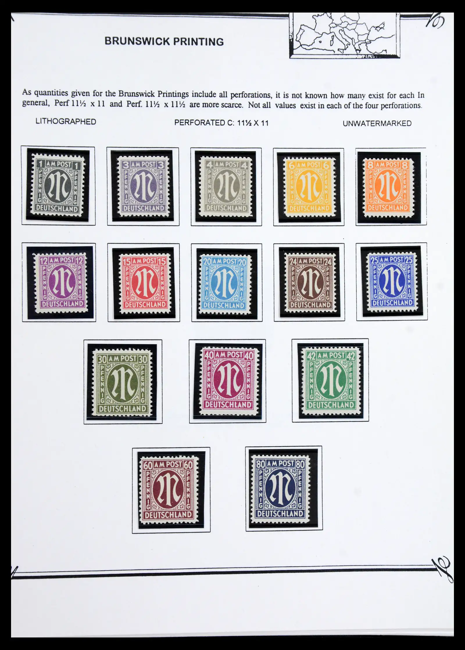 41117 0031 - Stamp collection 41117 Triest A 1945-1954.