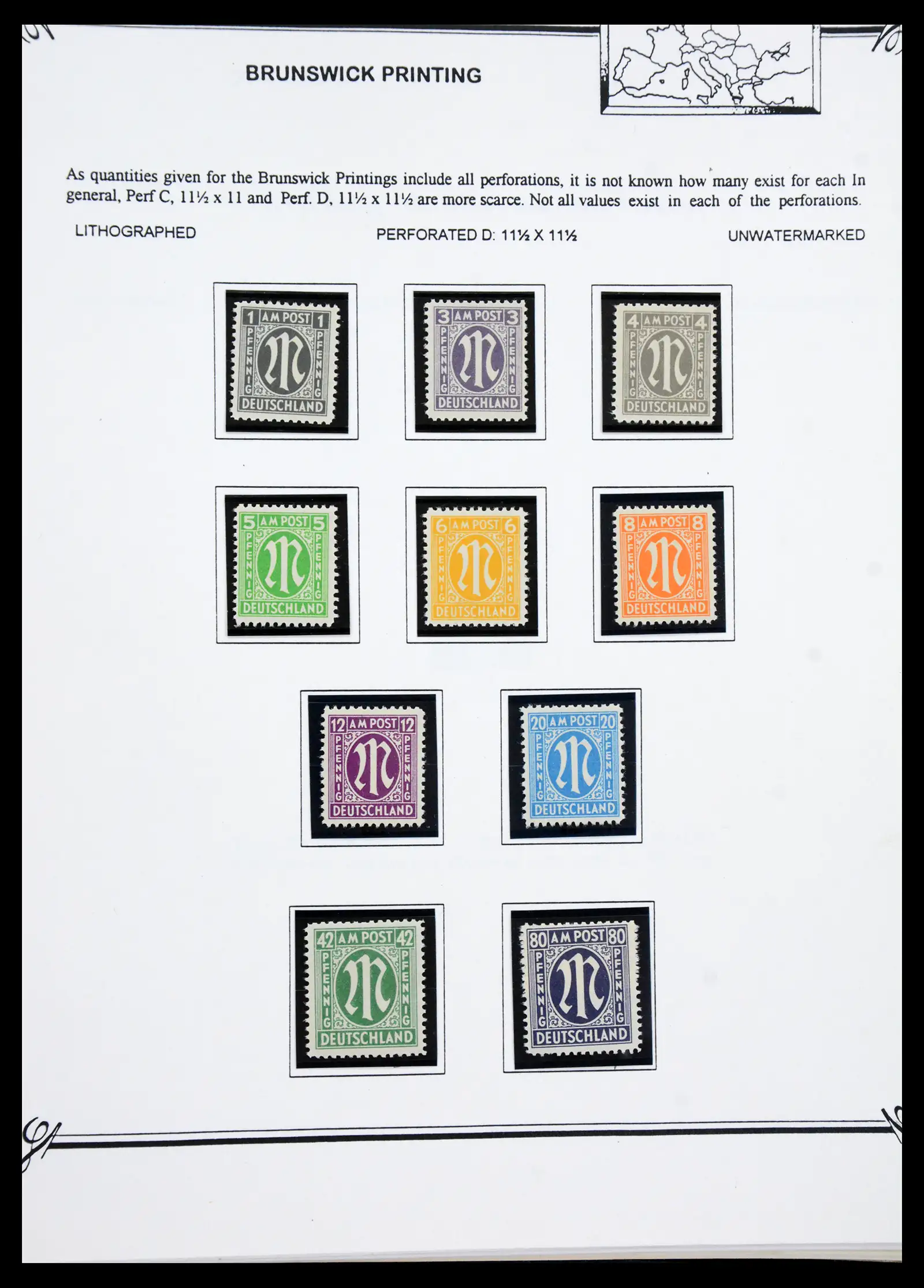 41117 0033 - Stamp collection 41117 Triest A 1945-1954.