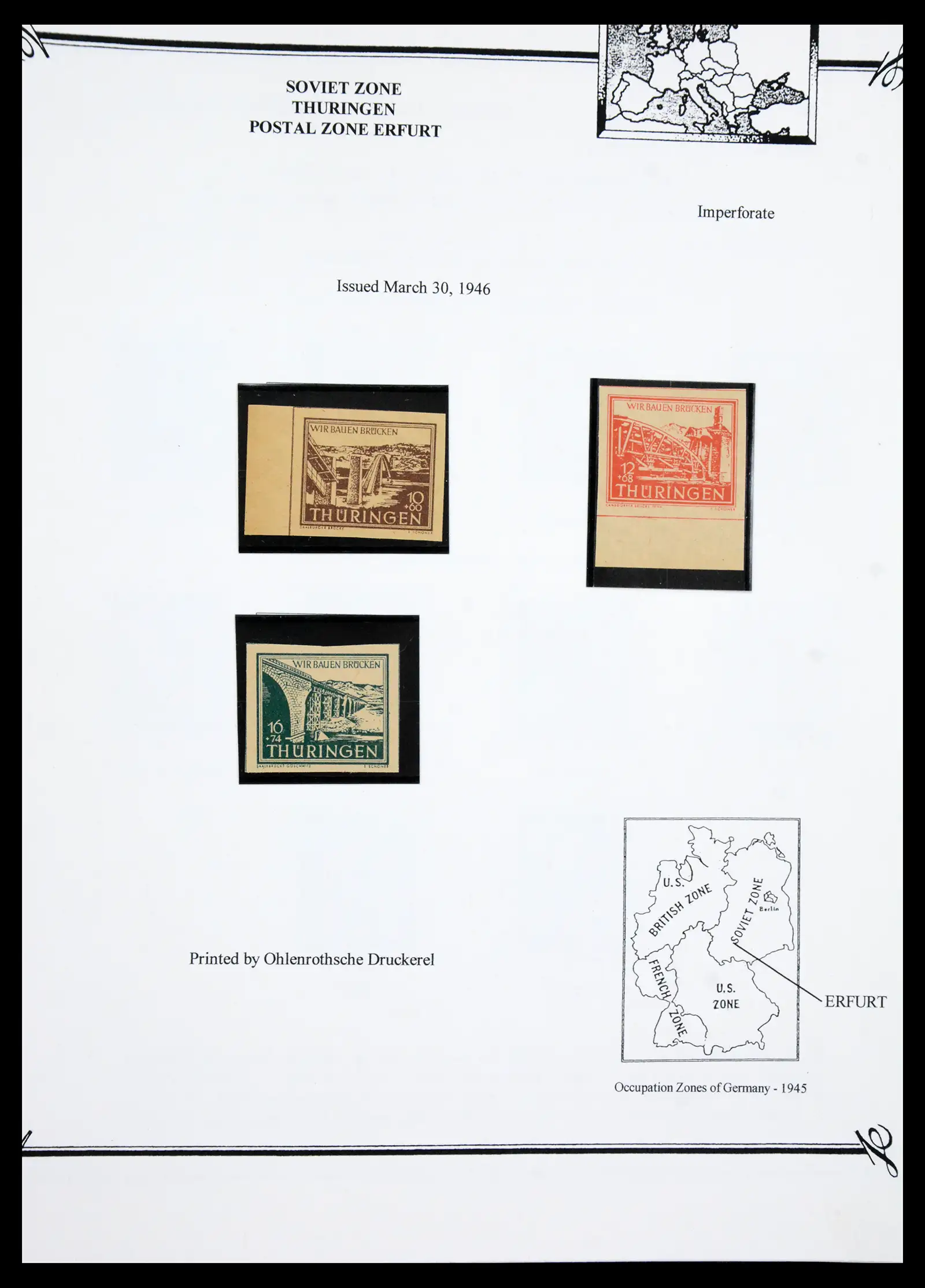 41117 0044 - Stamp collection 41117 Triest A 1945-1954.