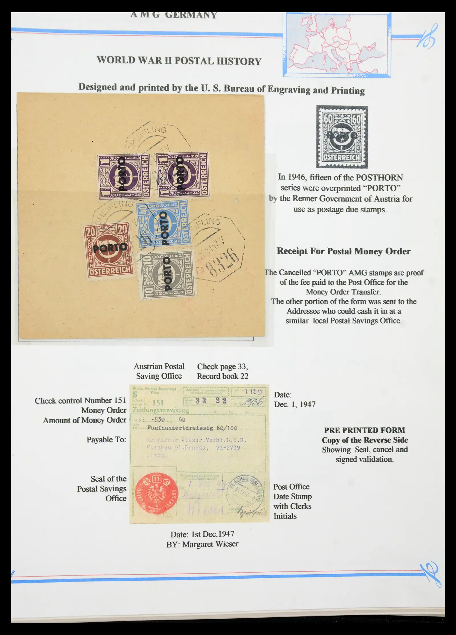 41117 0048 - Stamp collection 41117 Triest A 1945-1954.