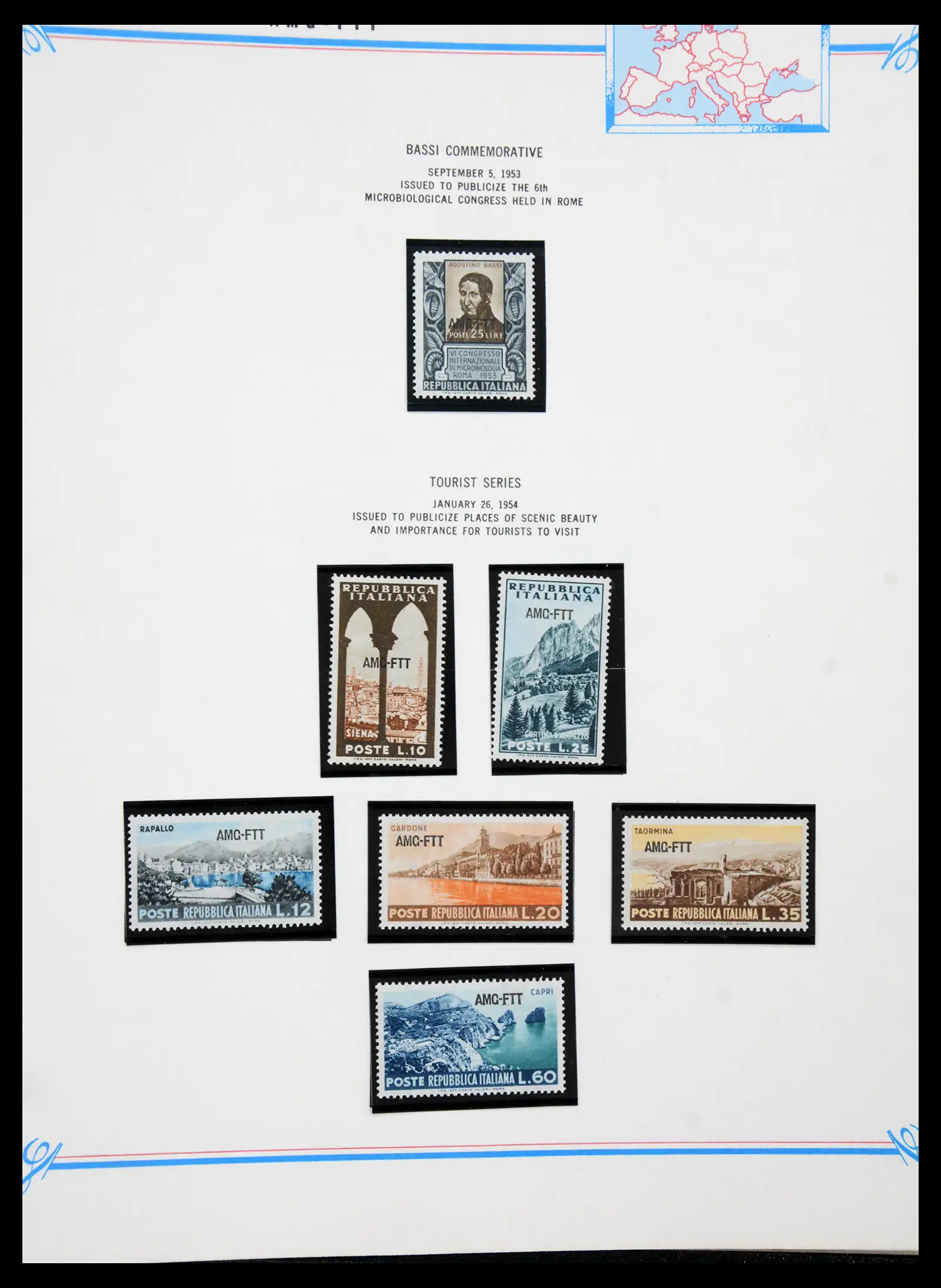 41117 0083 - Stamp collection 41117 Triest A 1945-1954.