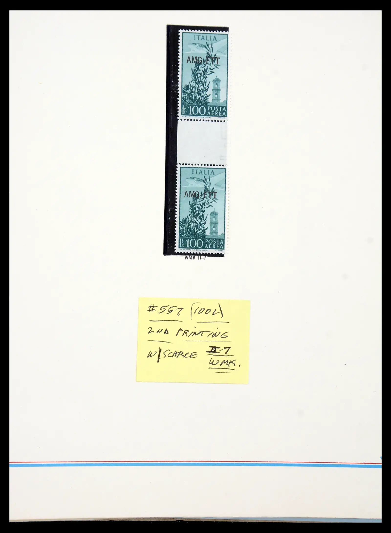 41117 0096 - Stamp collection 41117 Triest A 1945-1954.
