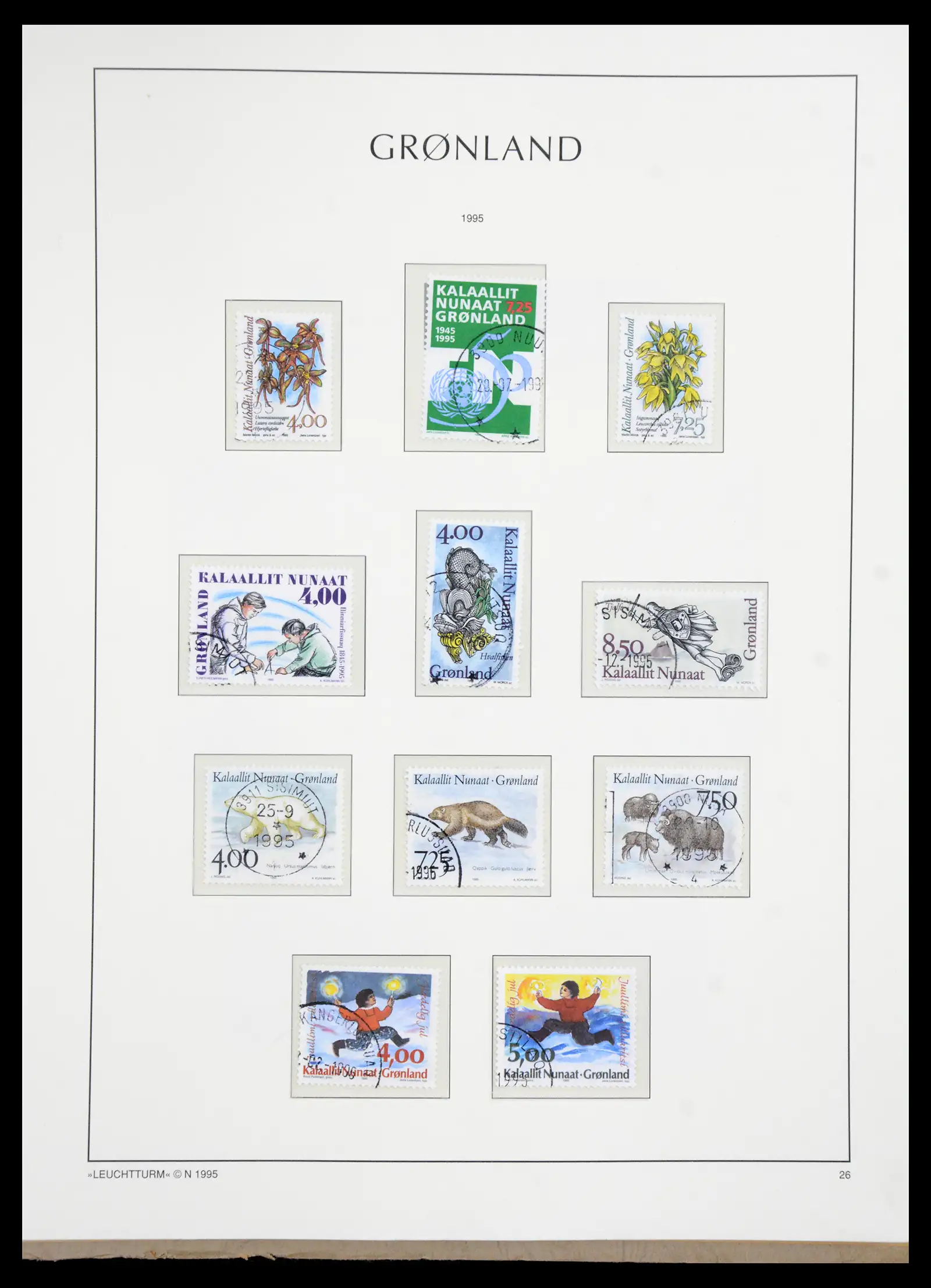 41121 0028 - Stamp collection 41121 Greenland 1938-2000.