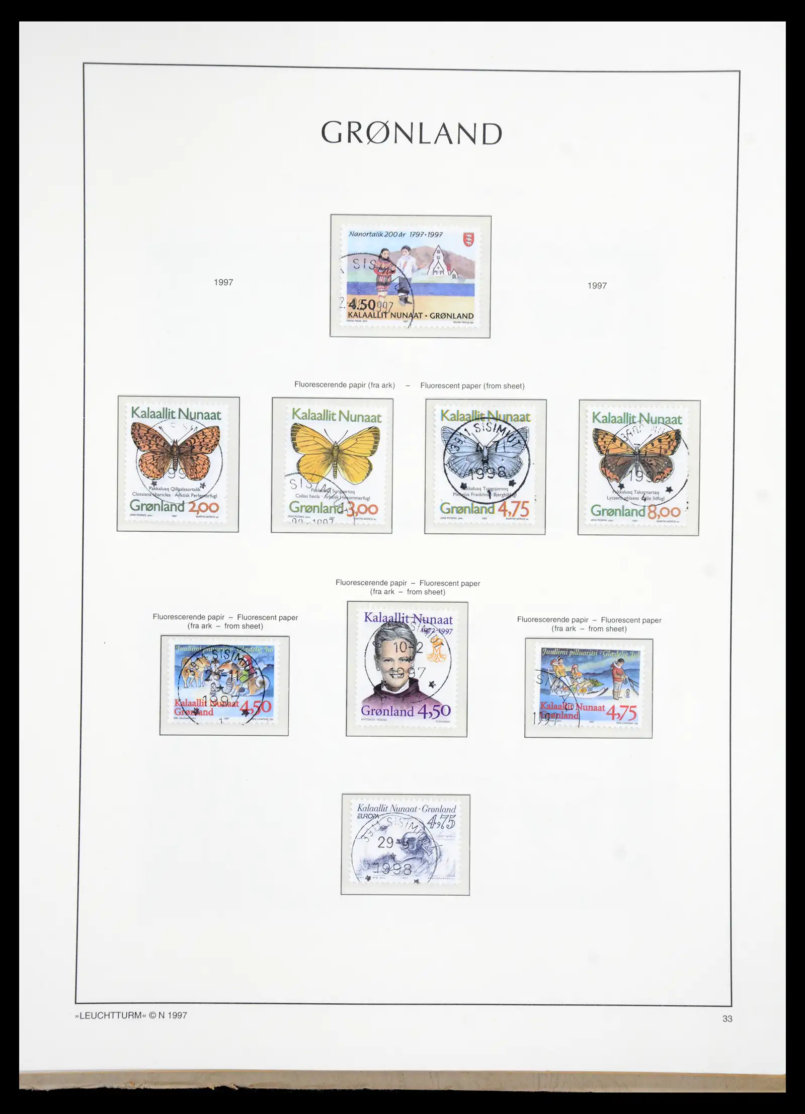 41121 0037 - Stamp collection 41121 Greenland 1938-2000.