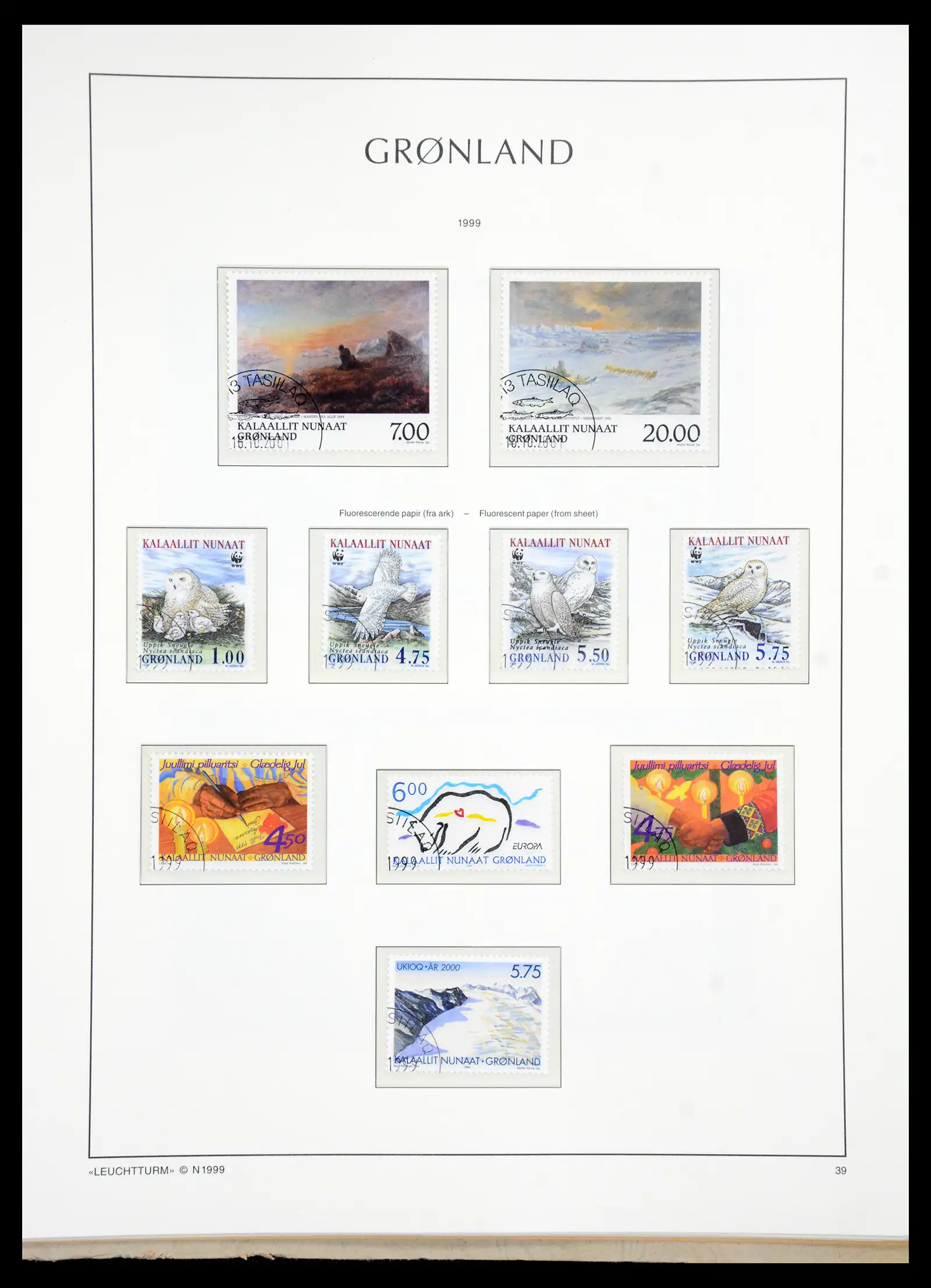 41121 0048 - Stamp collection 41121 Greenland 1938-2000.